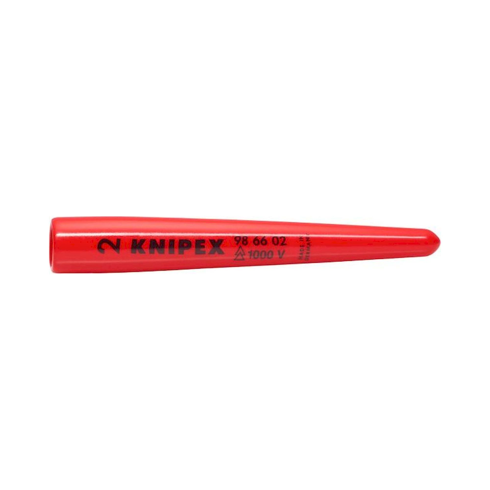 Knipex 98 66 02. Conical push-on grommet, conductor code number 2, 80 mm
