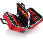 Knipex 98 99 15. Tool case "BIG Twin Move RED" electrical competence, 42 pieces