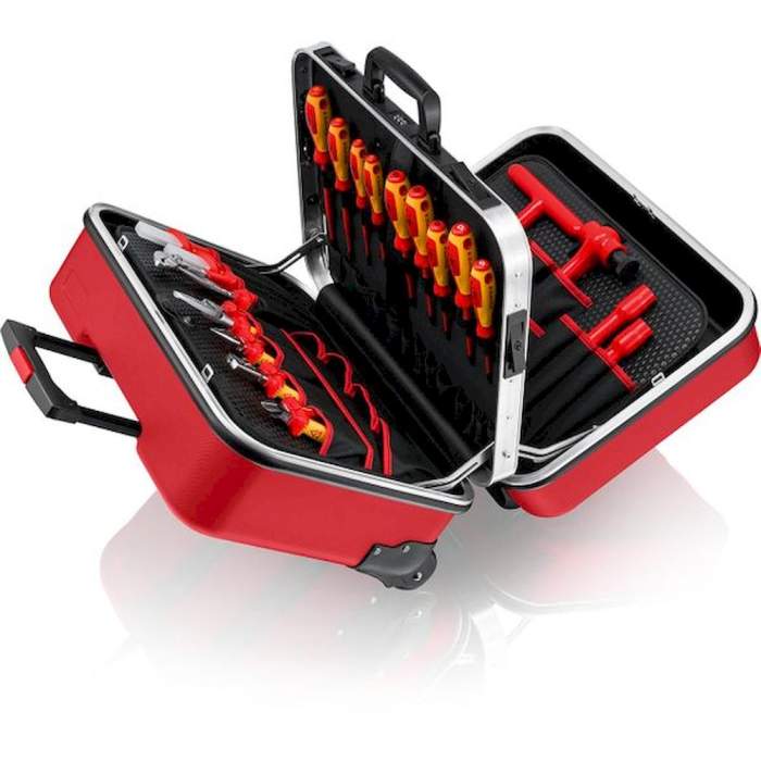 Buy Knipex 99 15. Tool case "BIG Twin Move RED" electrical...