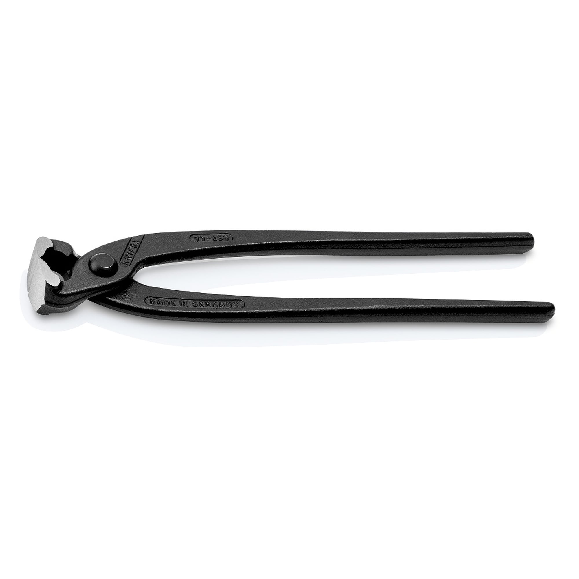 Monierzange schwarz atramentiert zum Verdrillen und Schneiden von Bindedraht, 250 mm