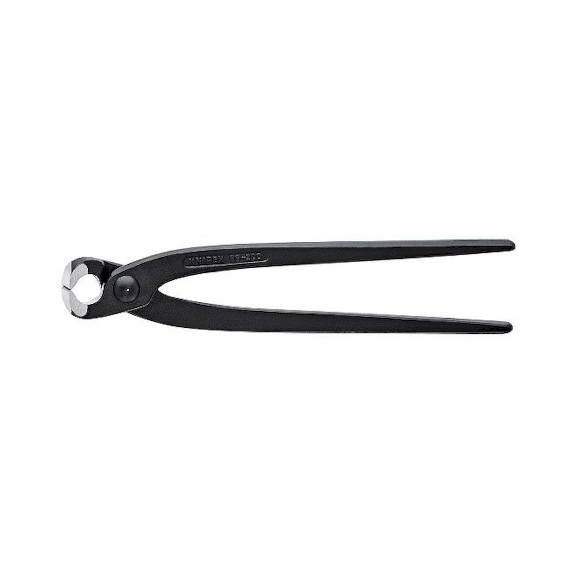 Knipex 99 00 200. Monierzange (Rabitz- oder Flechterzange), schwarz atramentiert, 200 mm