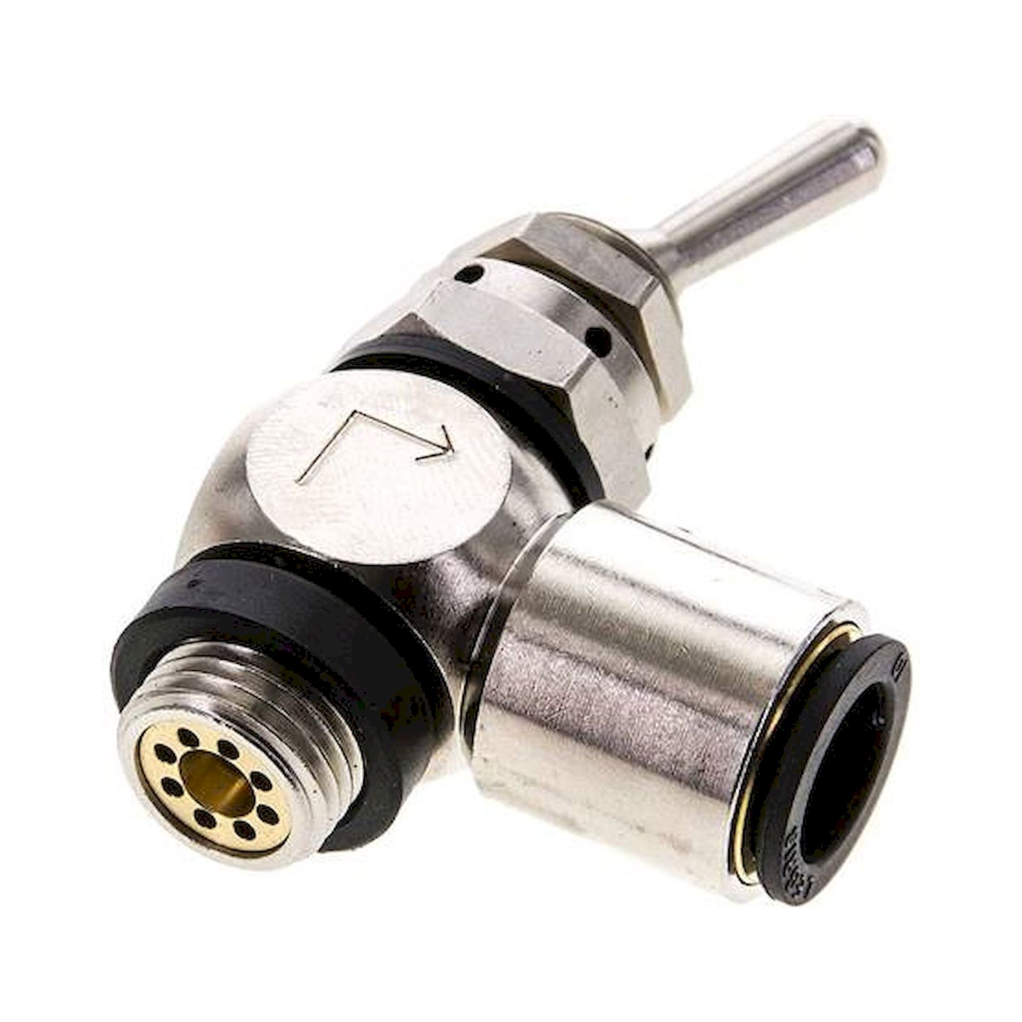 KO 314010. Kipphebelventil 3/2-Wege (NC), G 1/4"-10 mm