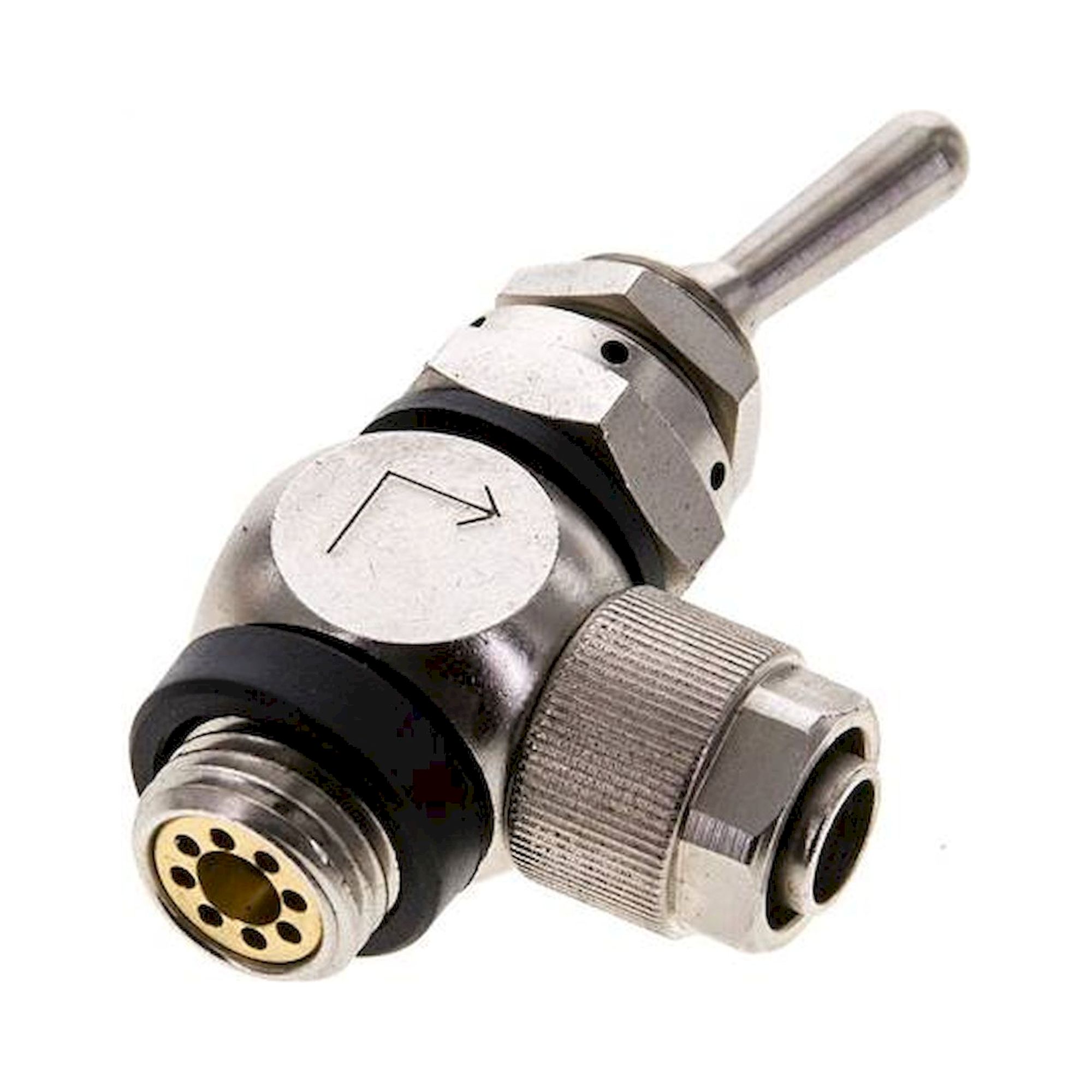 KO 314108. Kipphebelventil 3/2-Wege (NC), G 1/4"-10x8 mm