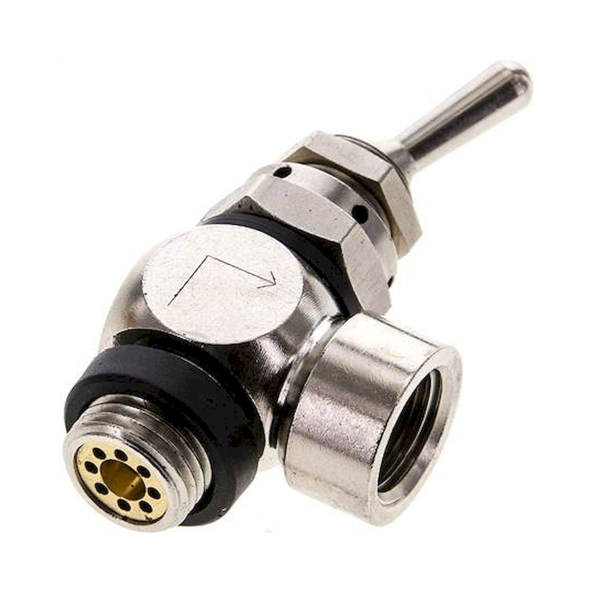 KO 31414. Kipphebelventil 3/2-Wege (NC), G 1/4"-G 1/4"