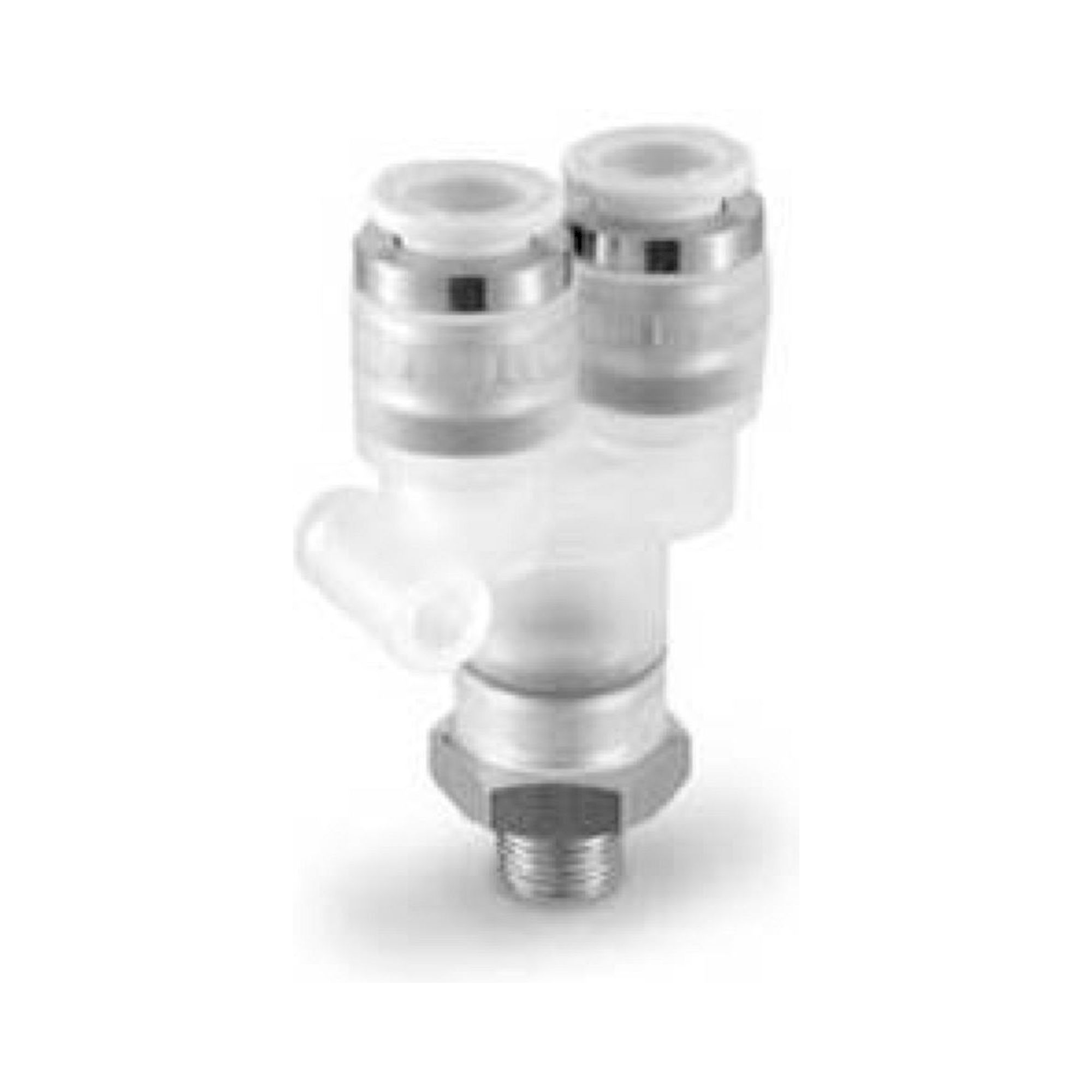 SMC KPGU04-01. Male Branch for Air Drive System - KPQU/KPGU