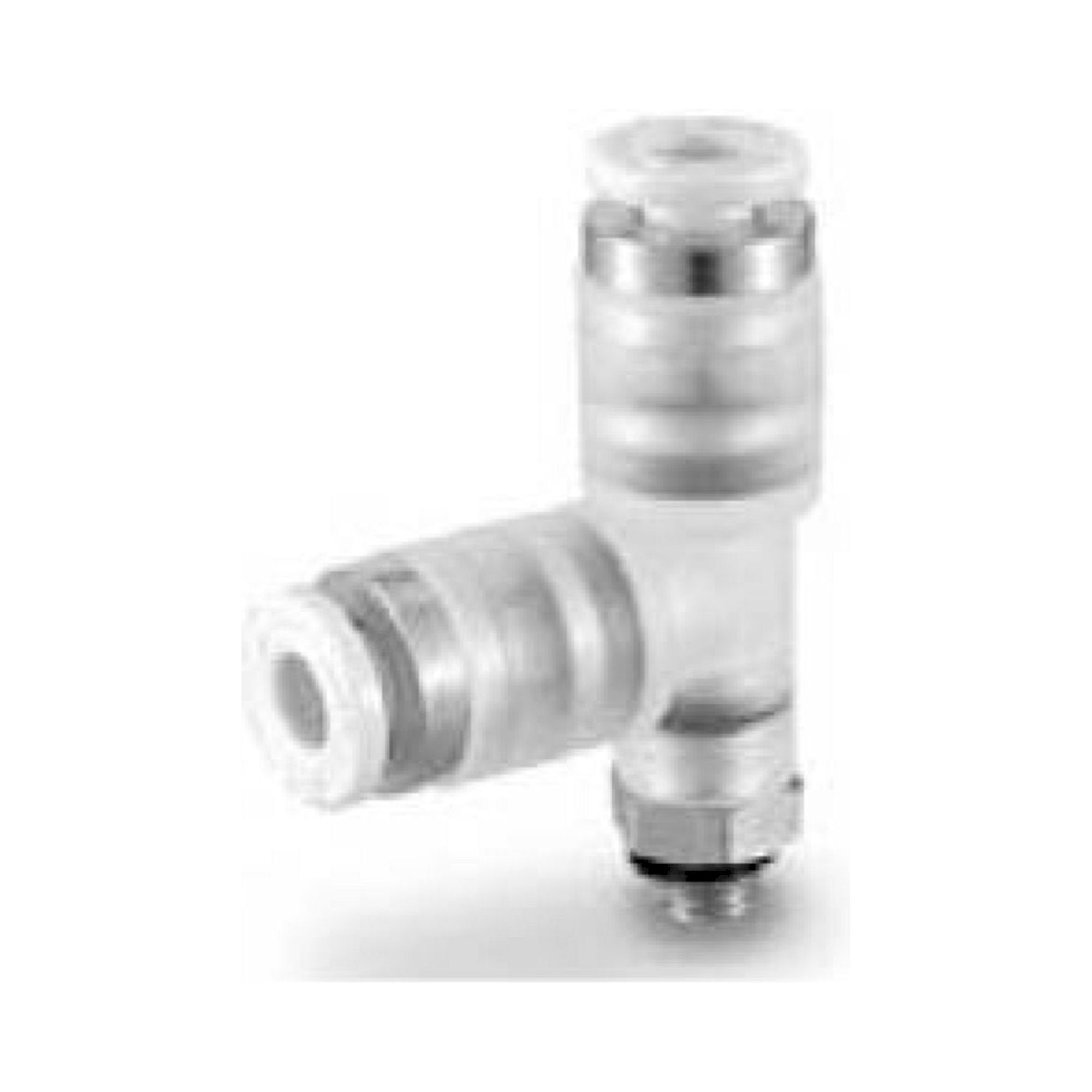 SMC KPQY06-02. Male Run Tee for Air Drive System - KPQY/KPGY