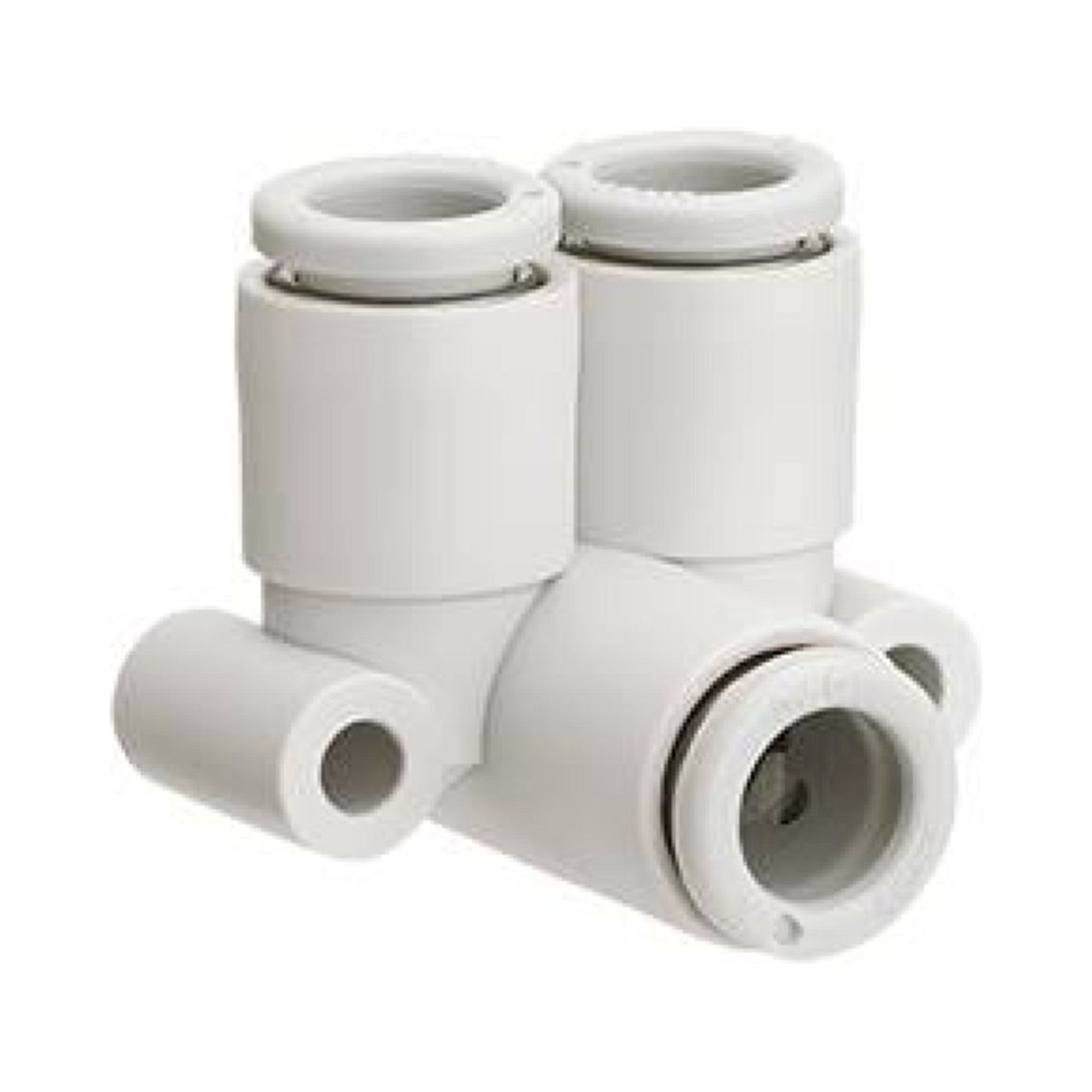 SMC KQ2LU08-03NS. Einschraubwinkel, 2-fach - KQ2LU