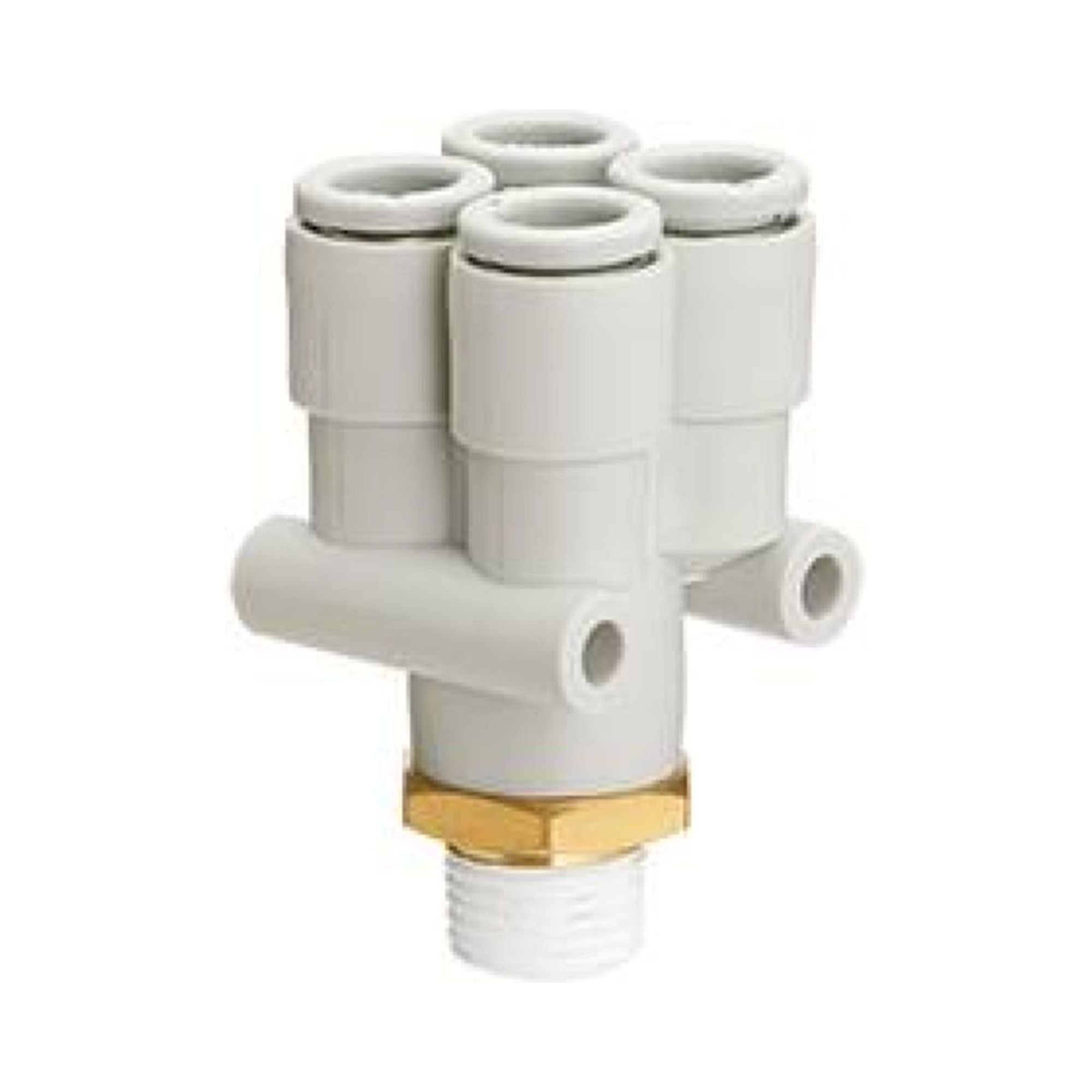 SMC KQ2UD04-02AS. Y-Steckabzweiger, 4-fach - KQ2UD