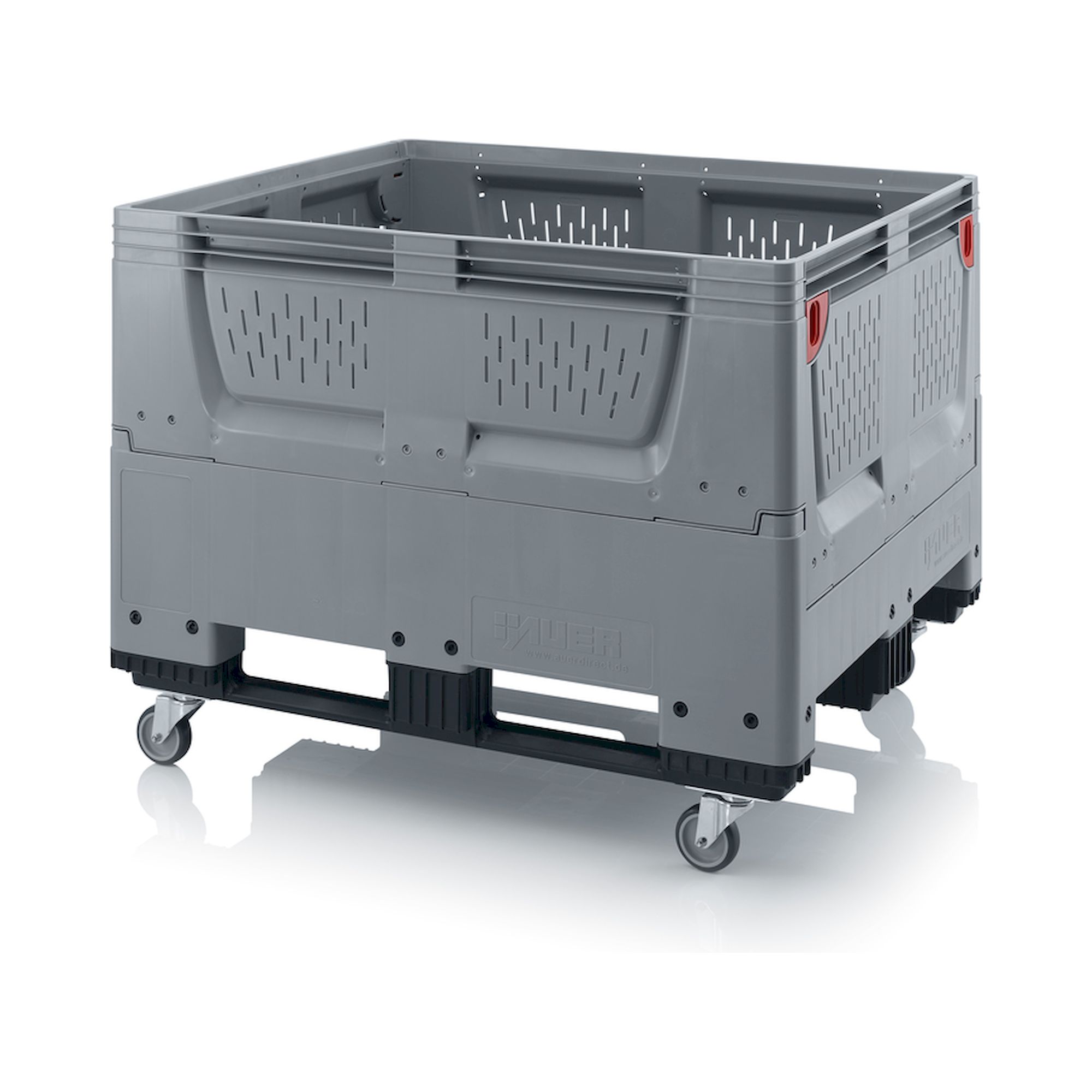 KSO 1210KR. Collapsible big boxes with Valve ation slits, 111x91x61 cm