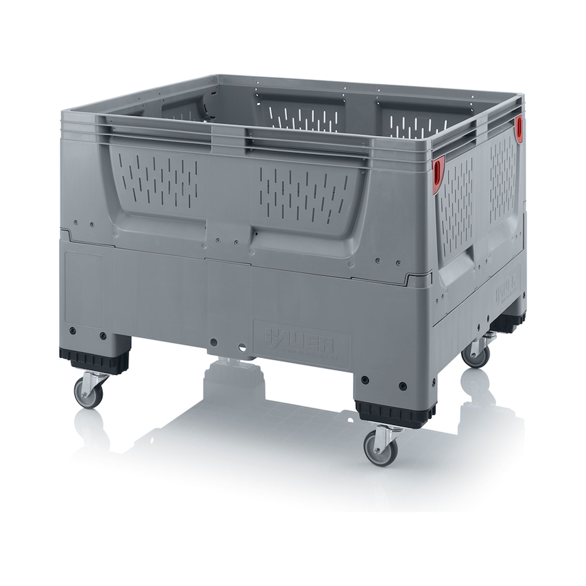 KSO 1210R. Collapsible big boxes with Valve ation slits, 111x91x61 cm