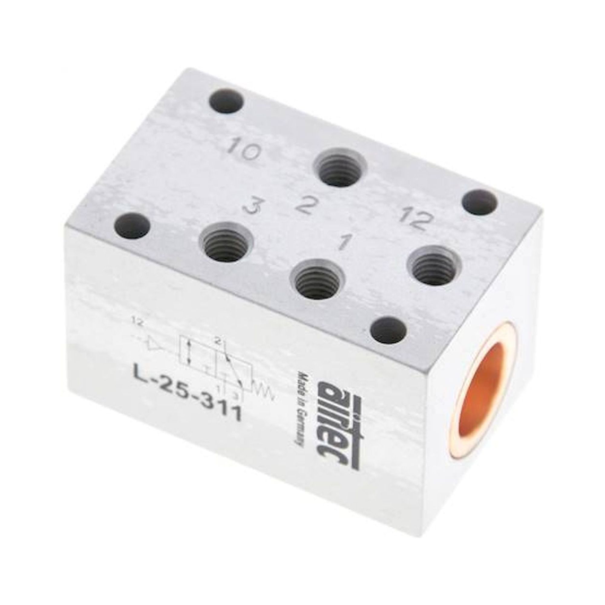 Airtec L 25 311. 3/2-Wege Pneumatikventil, M 5, Feder (NC/NO), Standard