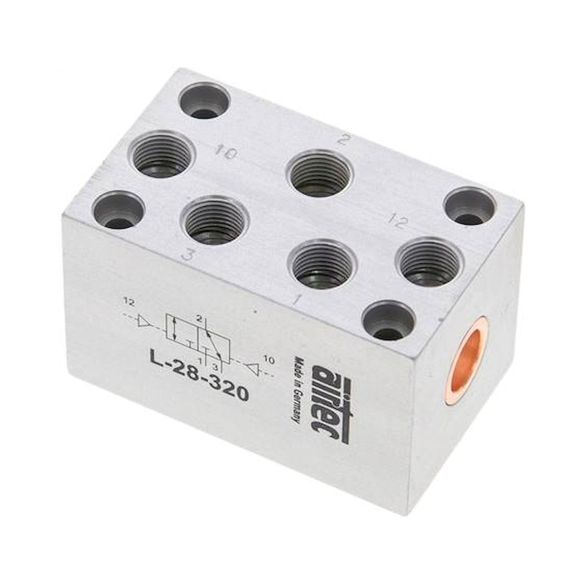 Airtec L 28 320. 3/2-Wege Pneumatikimpulsventil, G 1/8", Standard