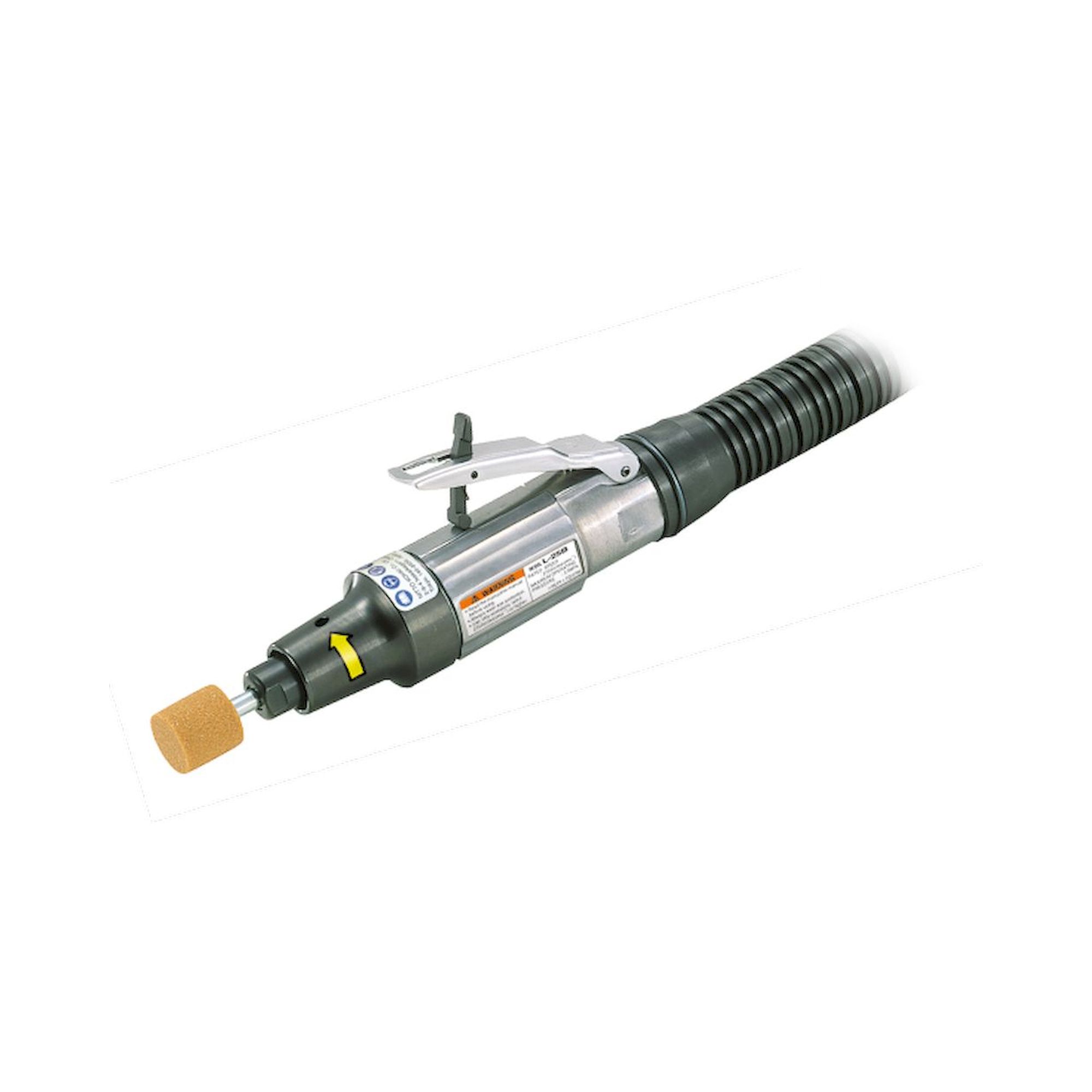 Nitto Kohki L-25B. Pneumatic Straight Grinder - Air Sonic