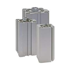 LCDQ 25/90. Compact cylinders, double acting, piston 25 mm, stroke 90 mm