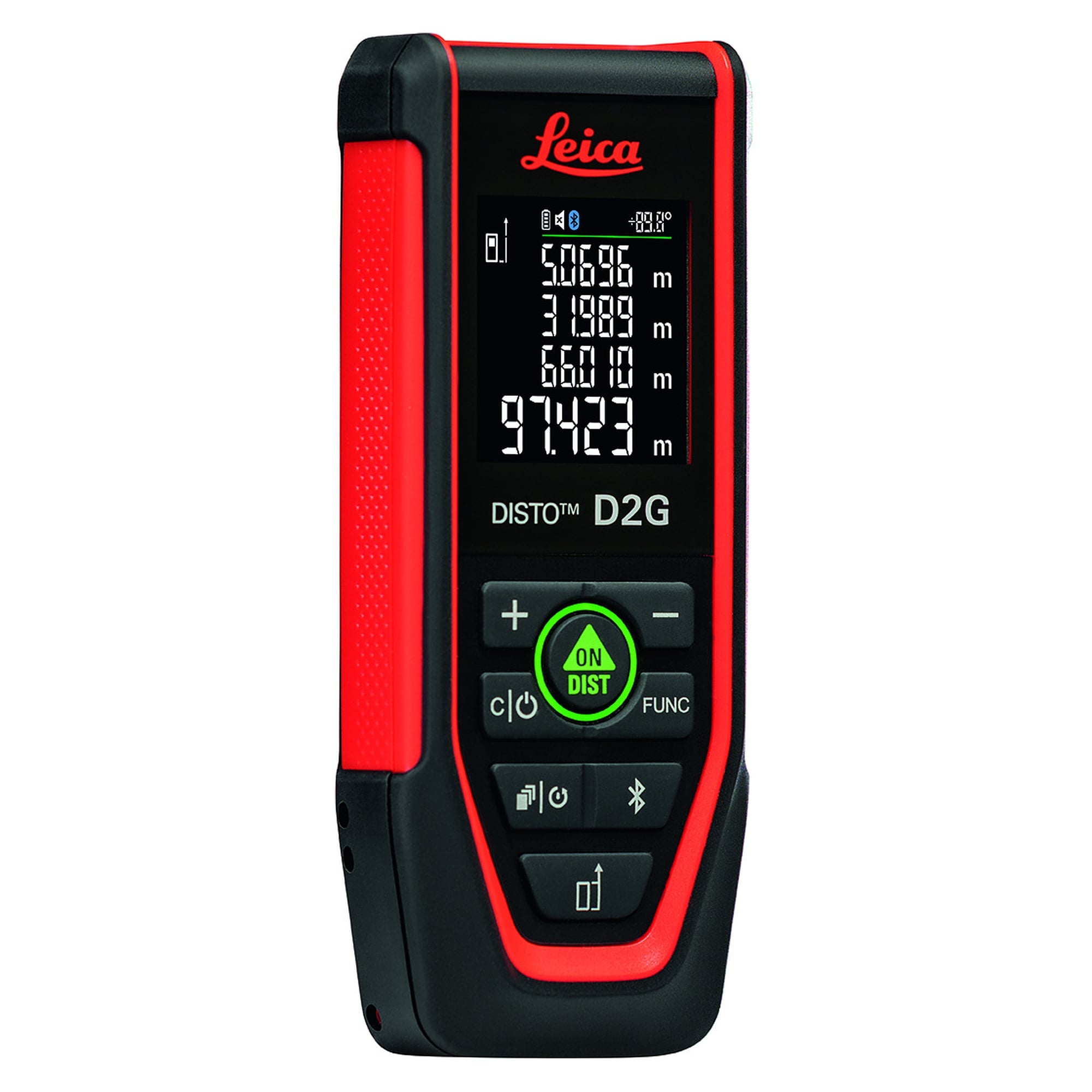 Télémètre laser vert 120 m avec NFC, Bluetooth et capteur d'inclinaison - Leica DISTO D2G