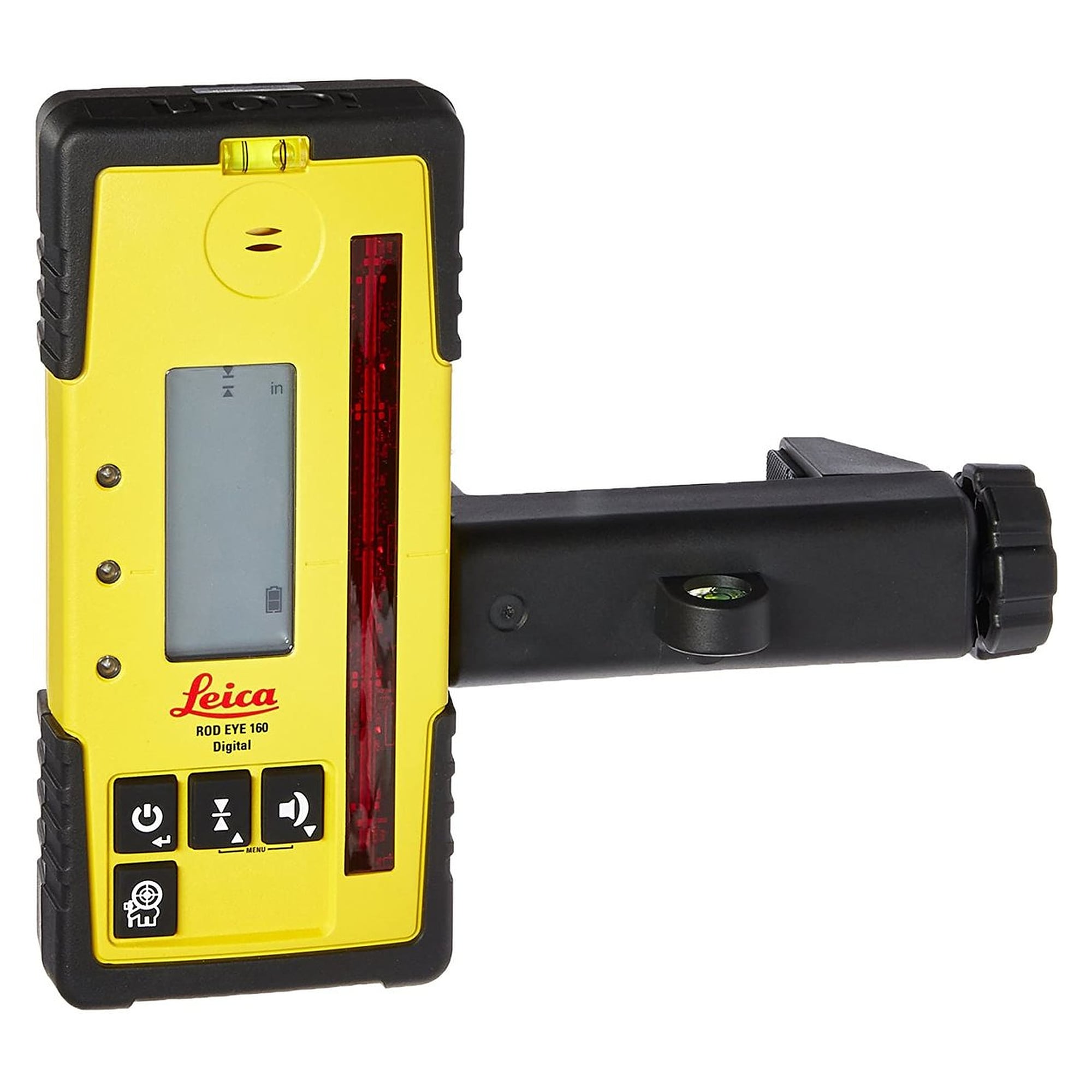 Kit laser rotatif 800 m avec récepteur numérique Rod Eye 160 et batterie lithium-ion - Leica Rugby 620