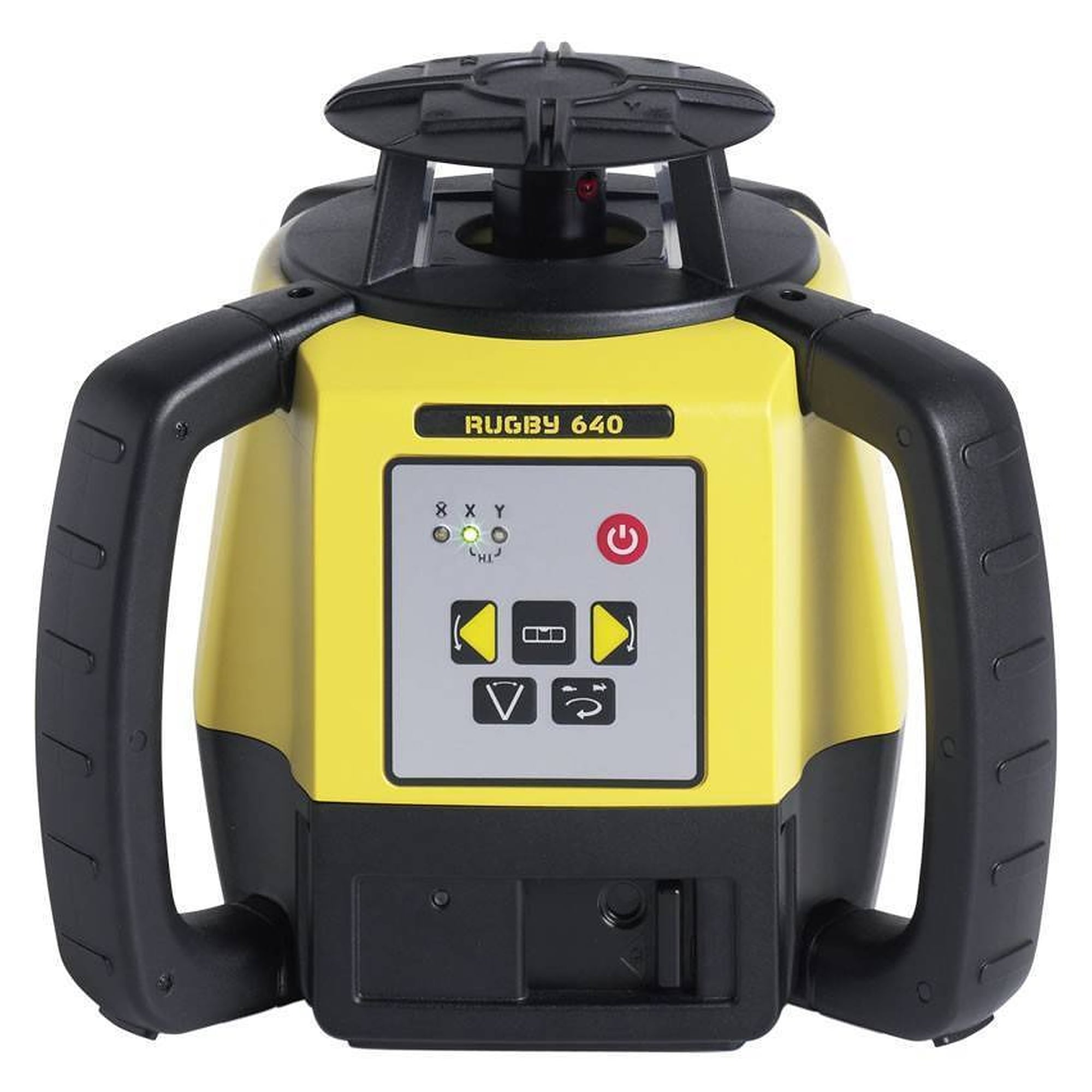 Rotationslaser-Set 600 m horizontal und vertikal mit Rod Eye 160 und Alkali-Batterien - Leica Rugby 640