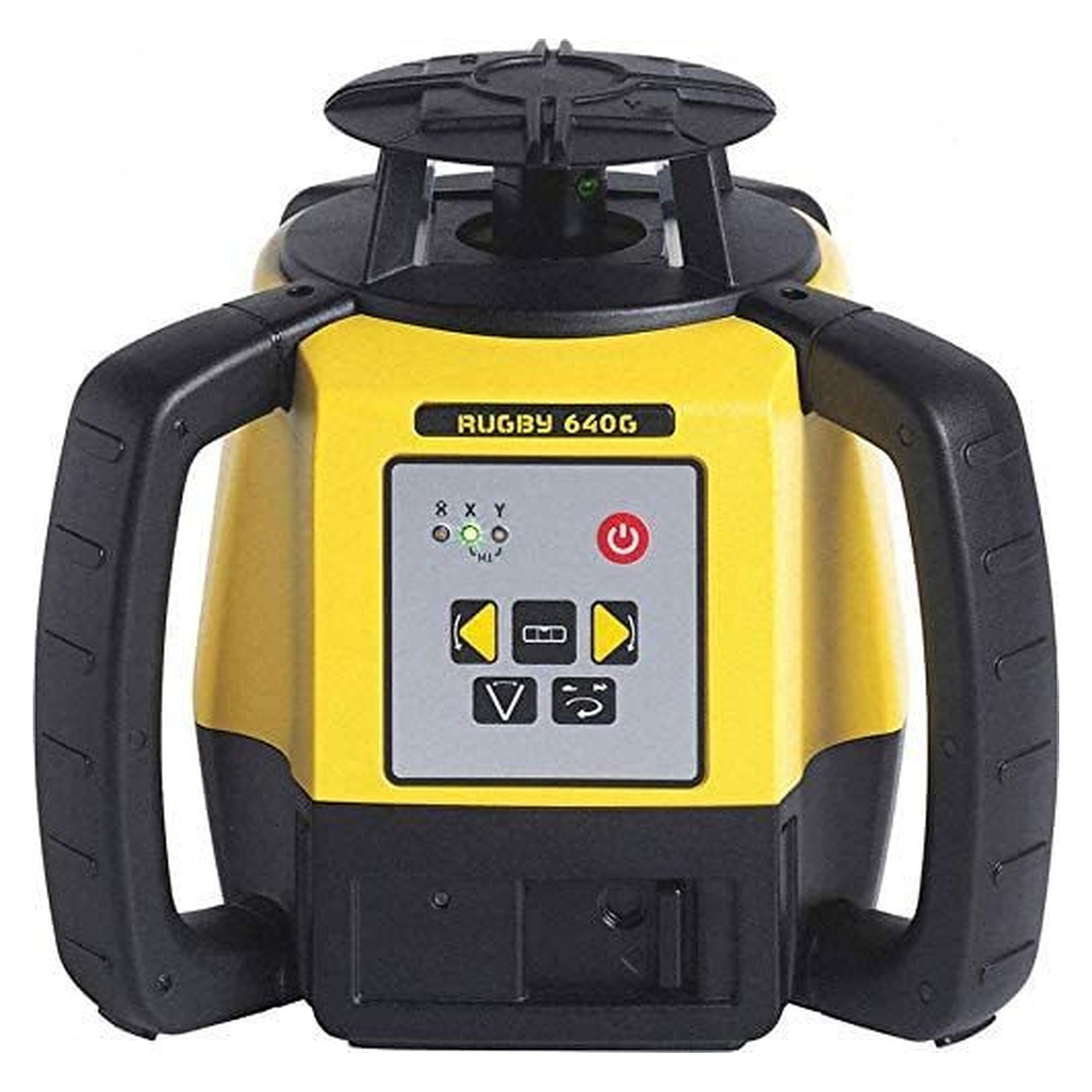 Kit laser rotatif vert 400 m avec récepteur Rod Eye 120G et piles alcalines - Leica Rugby 640G