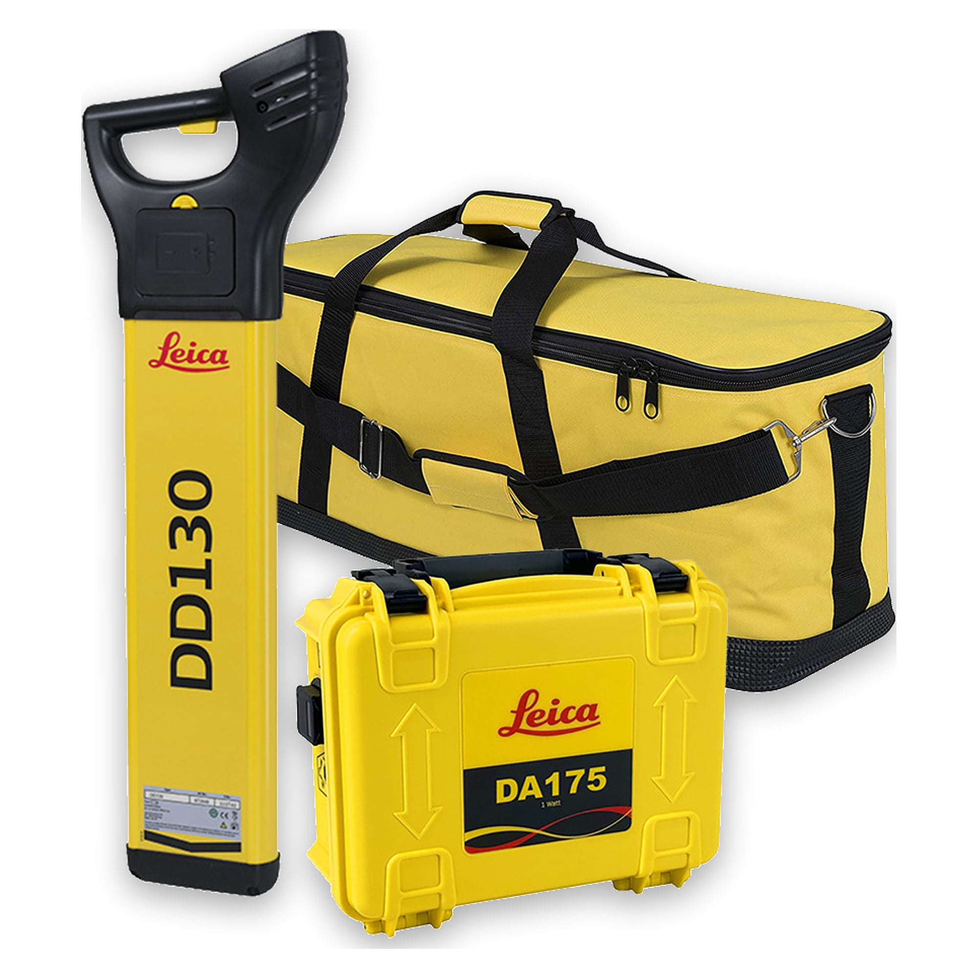 Ortungsset mit Signalgeber für Sondentiefe bis 9,99 m und Tragetasche - Leica DD130 Depth Package 50 Hz