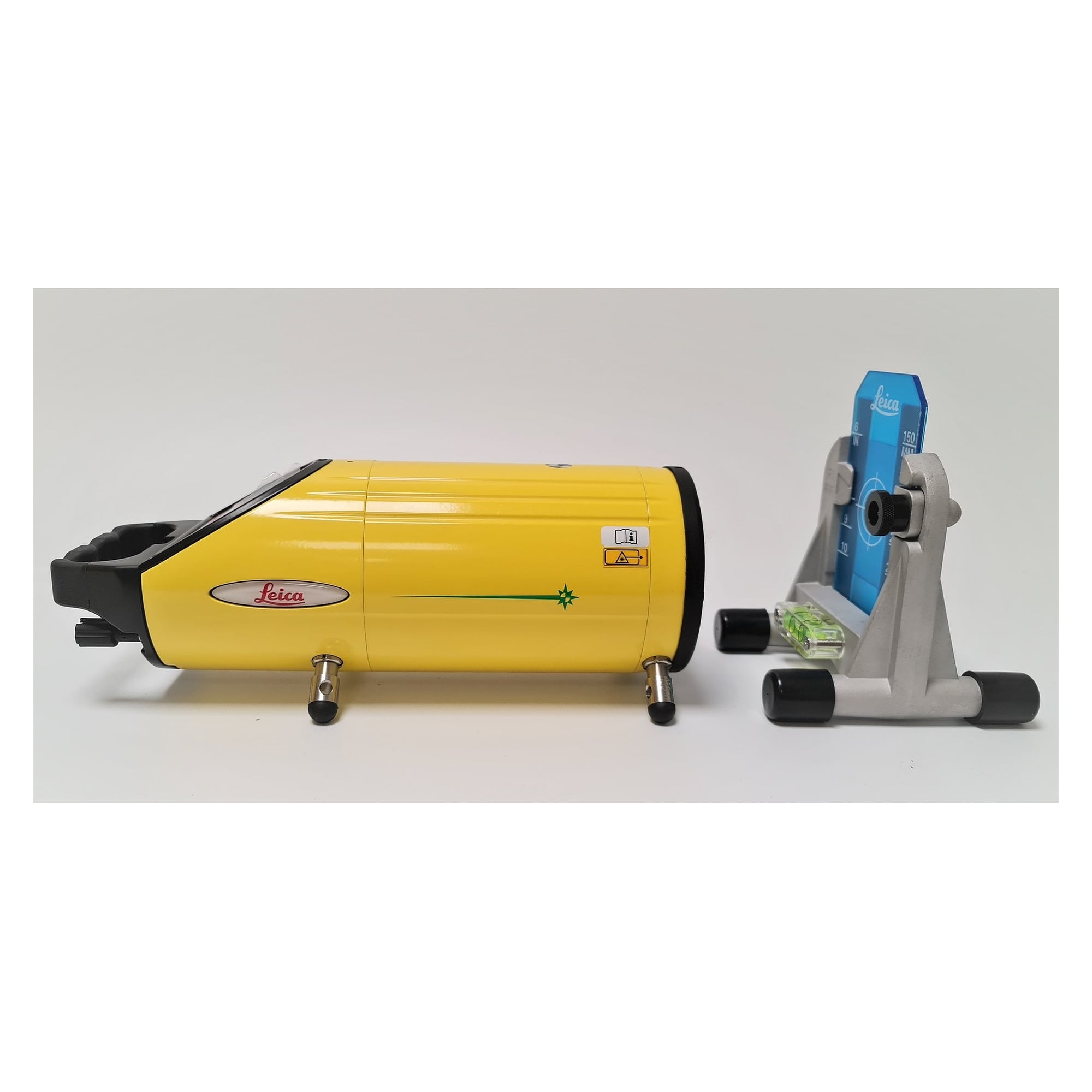Kit laser de canalisation vert 200 m avec télécommande IR et jeu de cibles - Leica Piper 100G