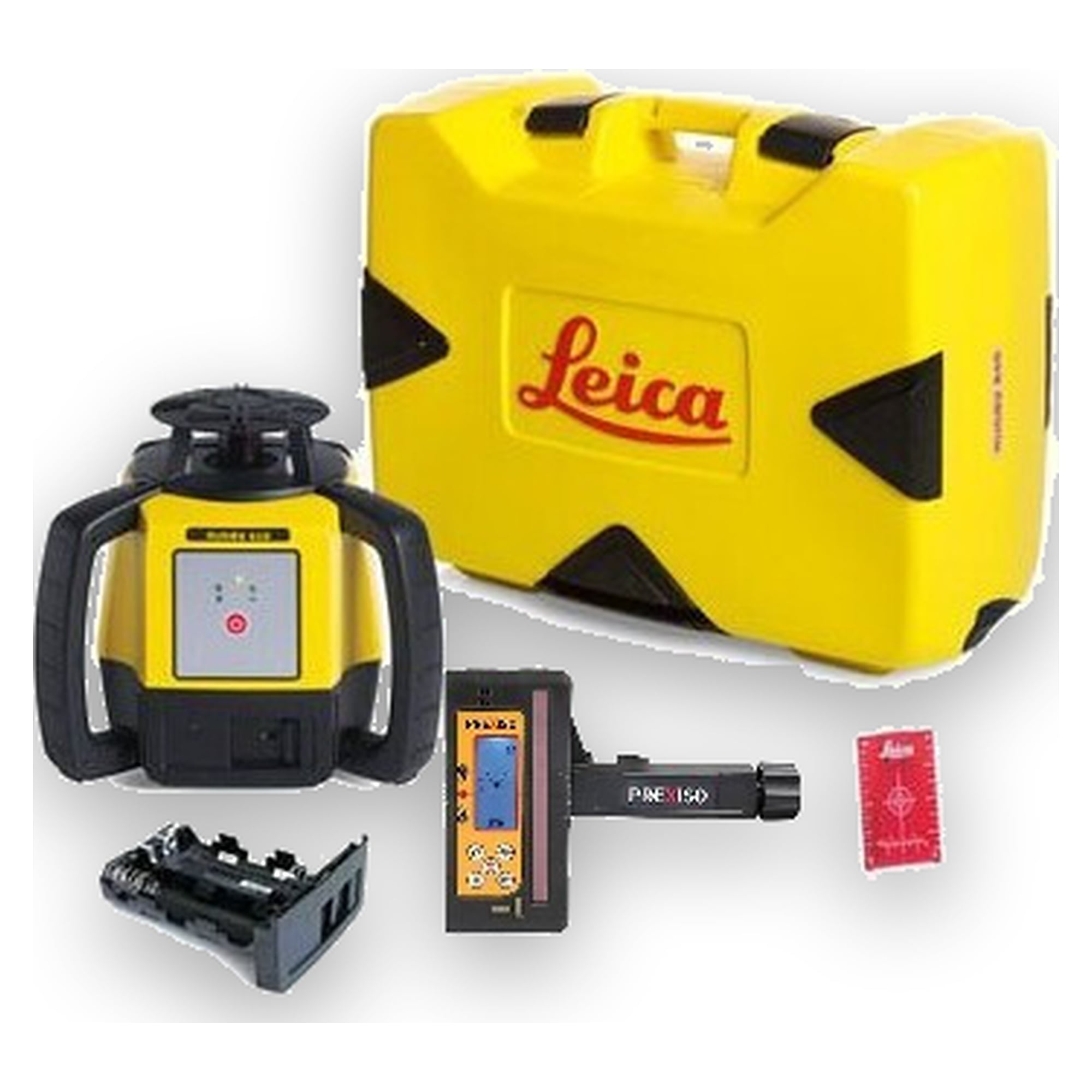 Rotationslaser-Set horizontal mit Empfänger PLR300RG und Alkalibetrieb 60 h - Leica Rugby 610