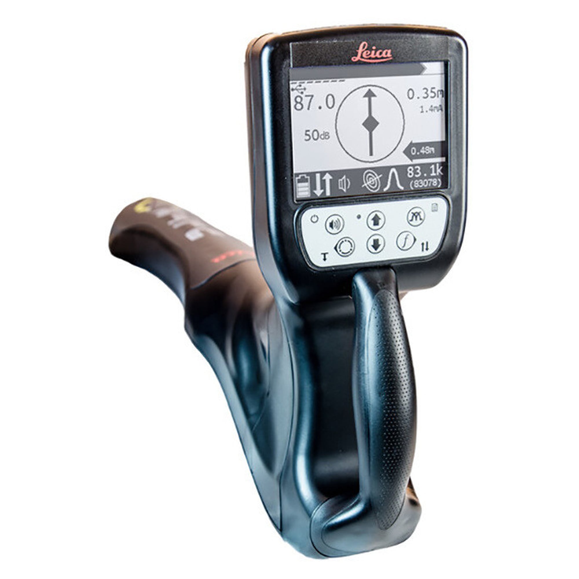 Cable locator to 4.6 m depth with AIM interference measurement and Bluetooth - Leica Ultra Advanced