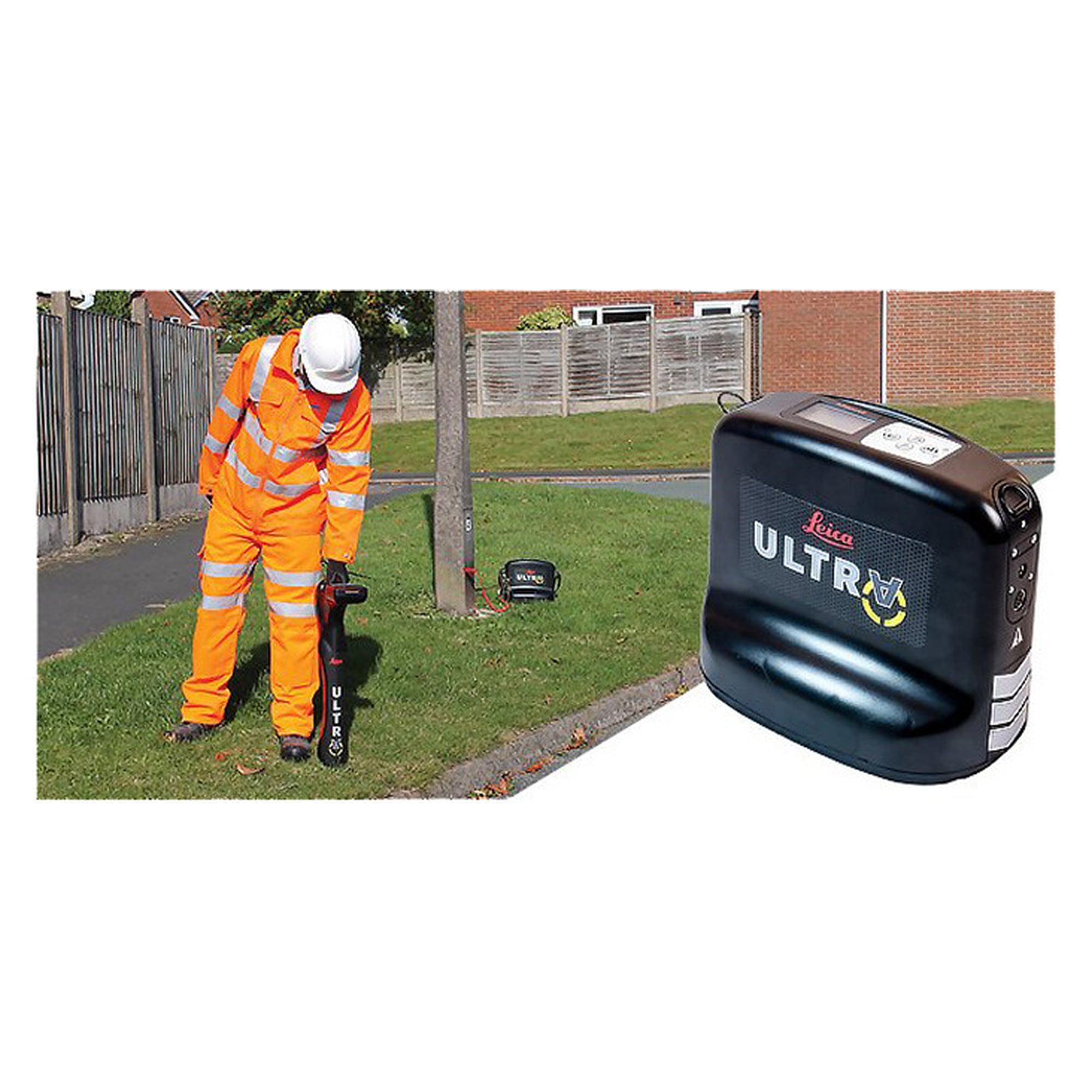 Détecteur de câbles jusqu'à 4,6 m avec plus de 100 fréquences et IP65 - Leica Ultra Standard