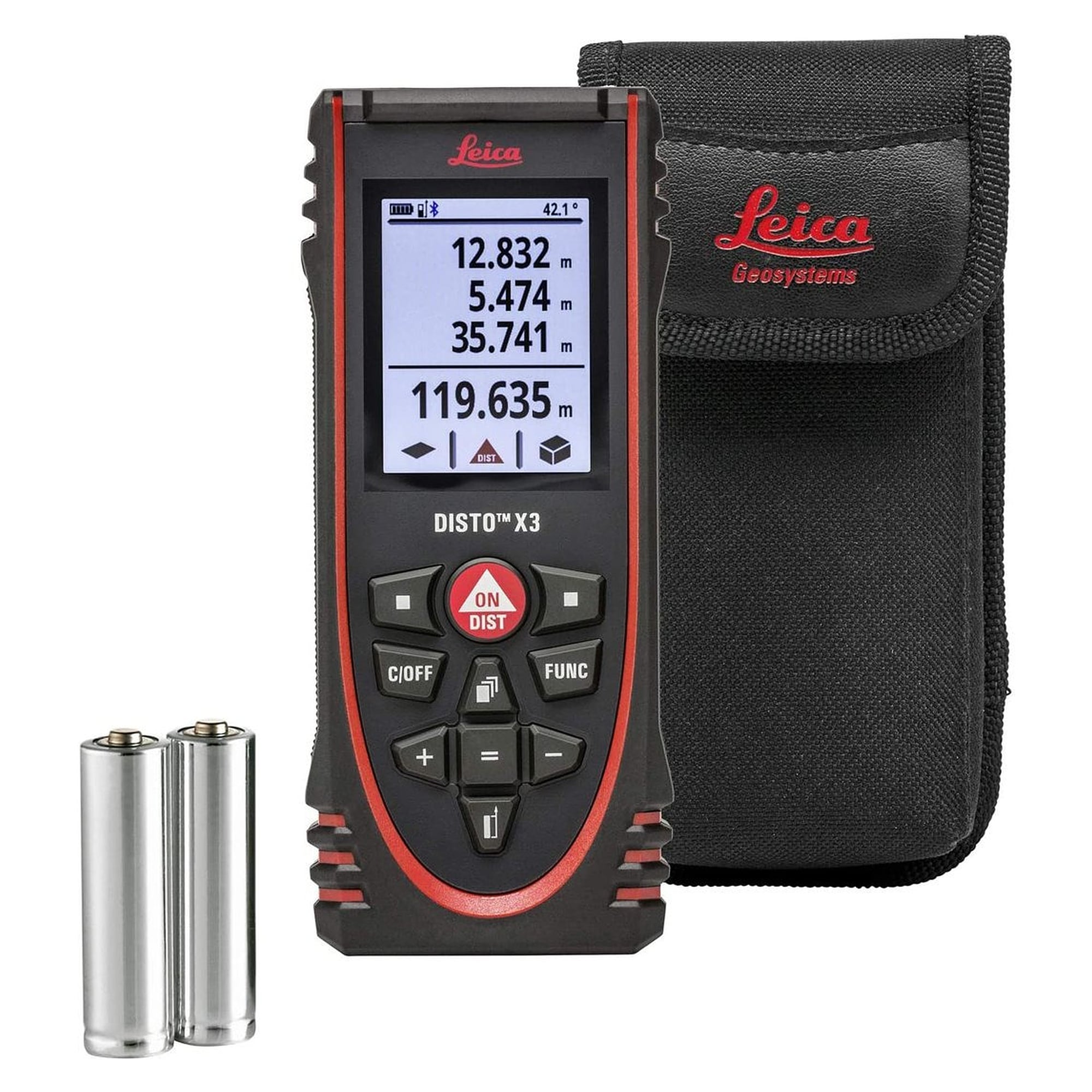 P2P-Adapter-Set mit Stativ TRI 120 und IP67-Koffer für DISTO X3 und X4 - Leica DST 360