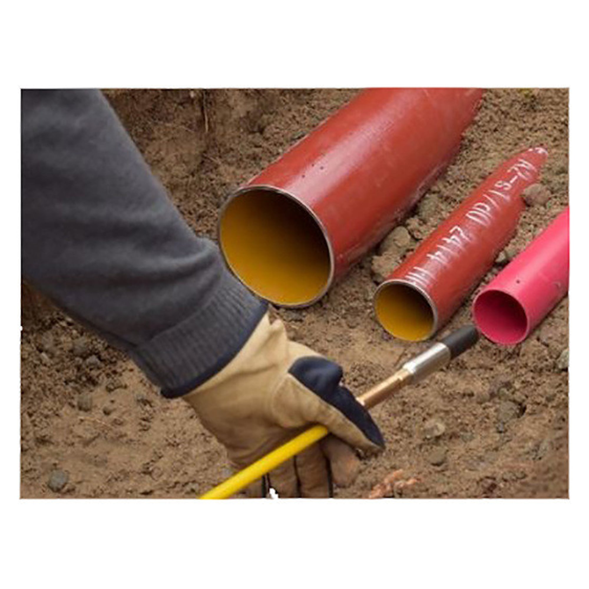 Sonde de détection 33 kHz, diamètre 18 mm, filetage M12 et 10 m de profondeur - Leica Mini Sonde 33