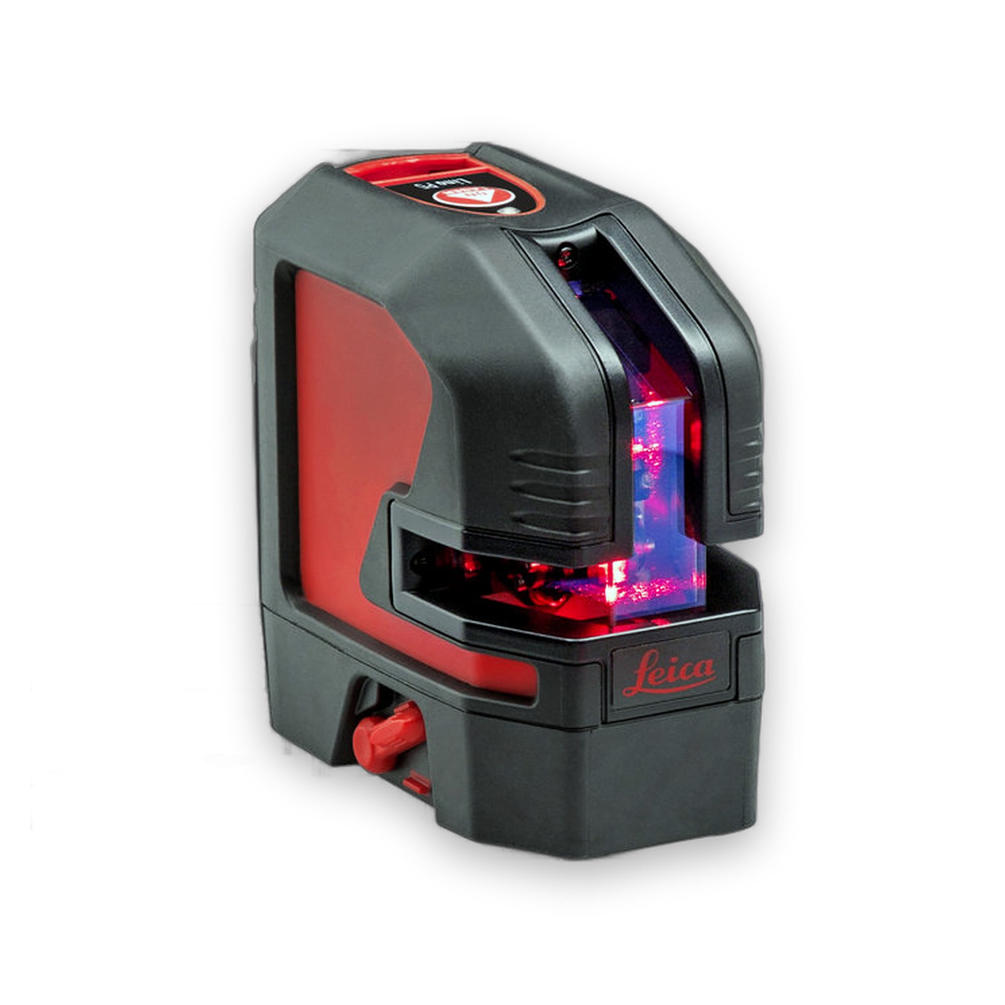 Kreuzlinienlaser rot 25 m selbstnivellierend mit Li-Ionen-Akku und Koffer - Leica Lino L2
