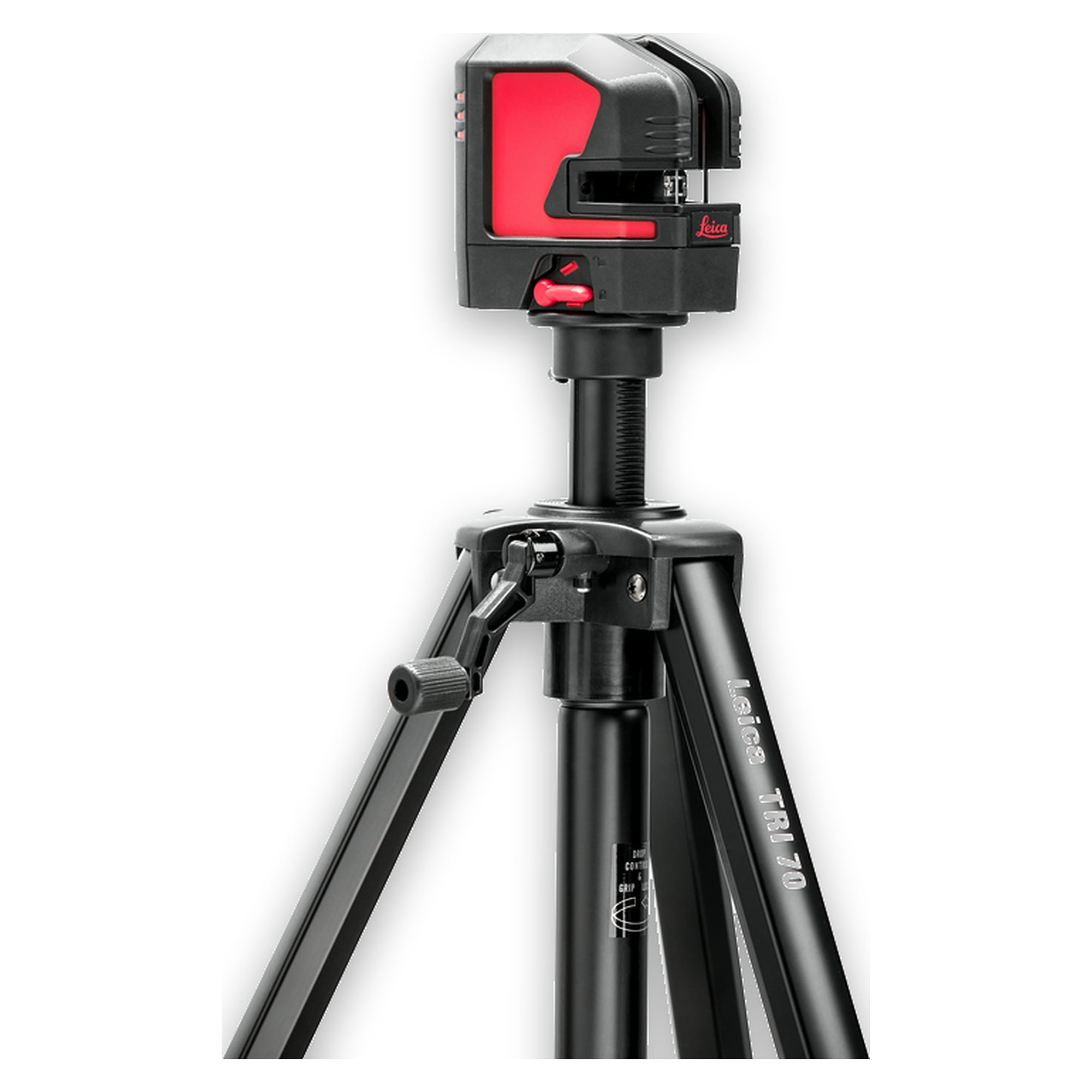 Kombilaser rot 25 m Kreuzlinien und Lotpunkte mit Li-Ionen-Akku und Koffer - Leica Lino L2P5