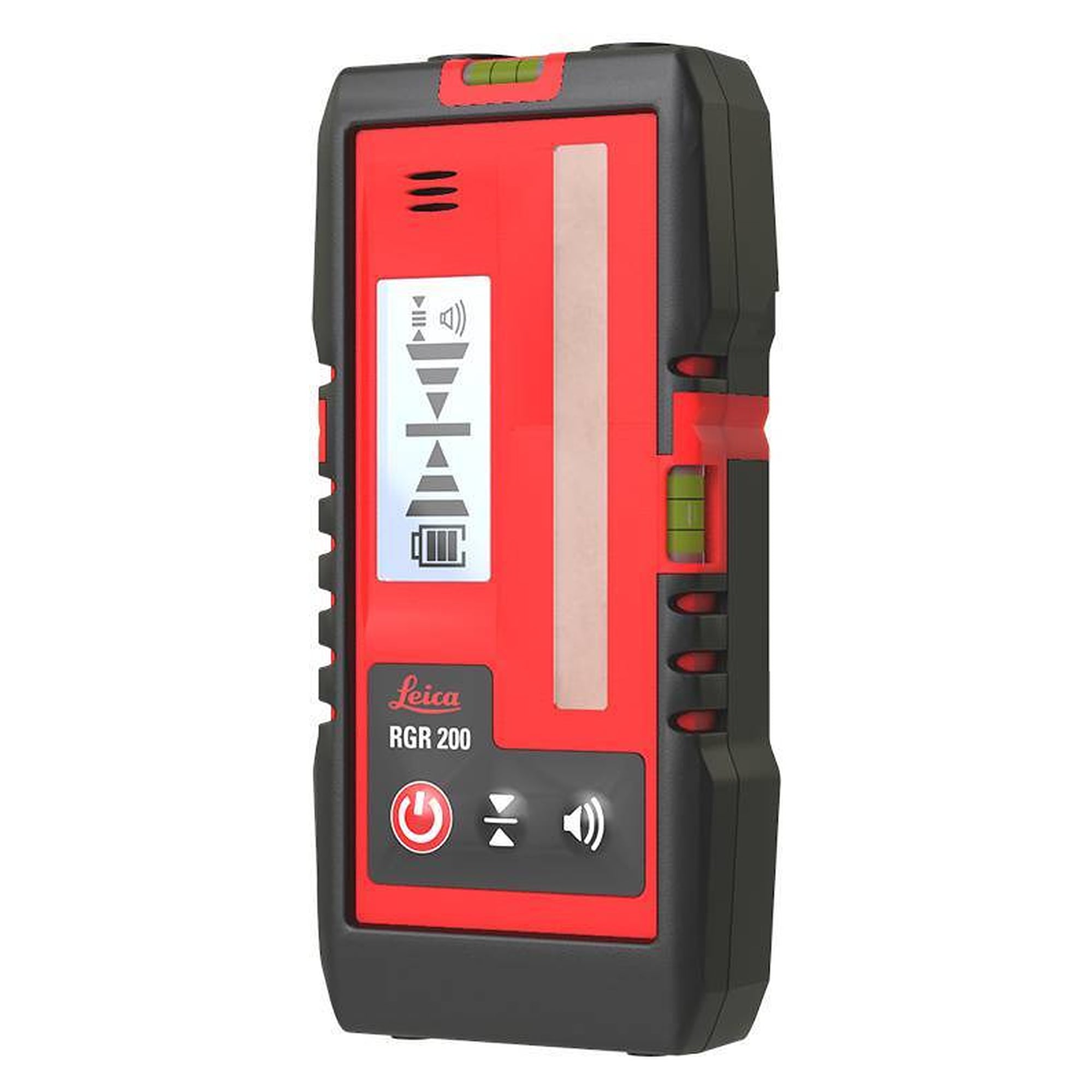 Récepteur laser 80 m pour lignes laser rouges et vertes IP65 - Leica Lino RGR 200