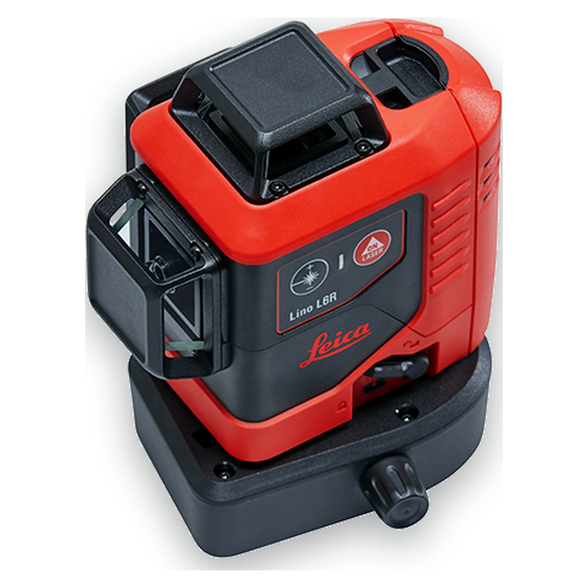 Multi-Linienlaser 3x360° rot 25 m mit Alkaline-Batterien und Tasche - Leica Lino L6Rs-1