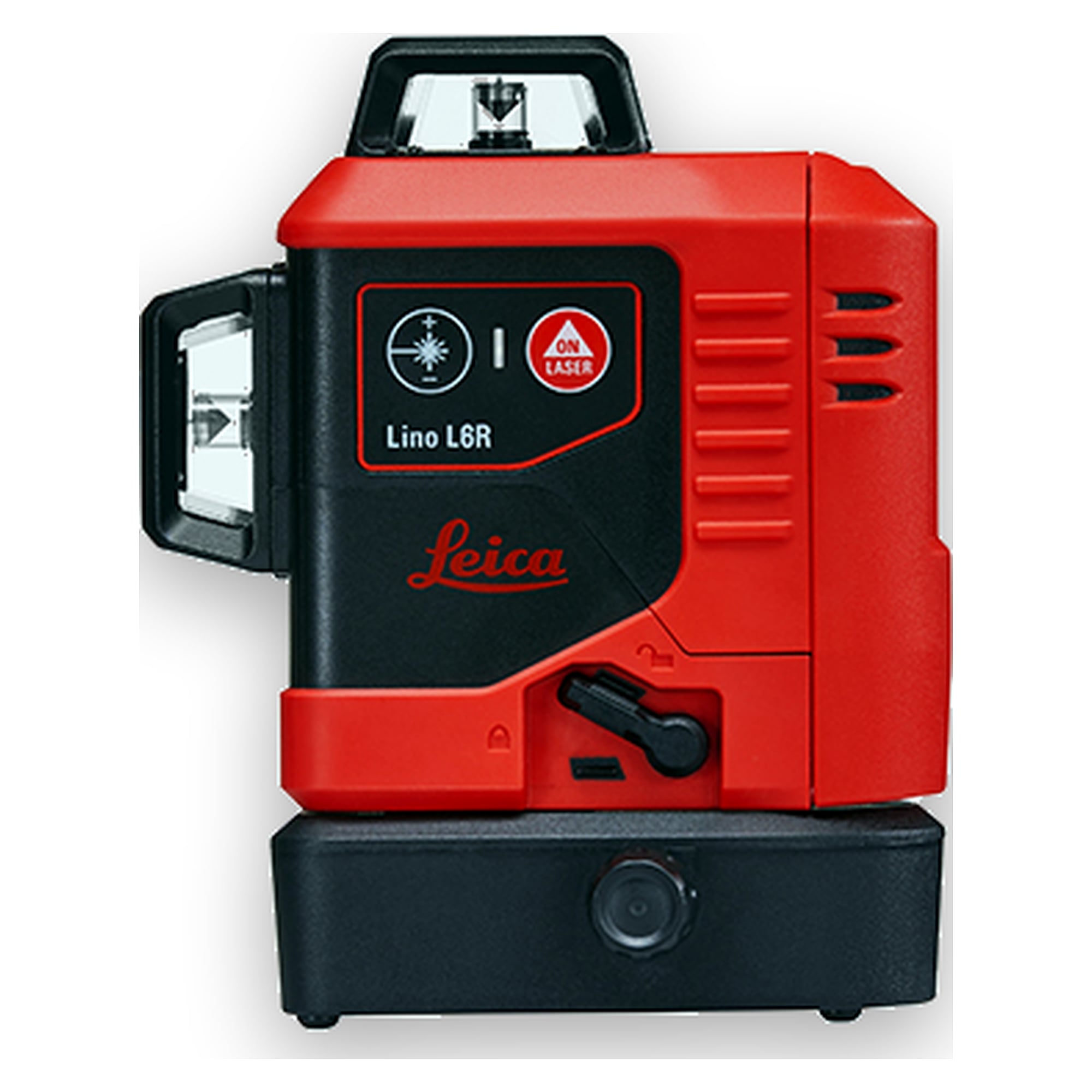 Multi-Linienlaser 3x360° rot 25 m mit Alkaline-Batterien und Tasche - Leica Lino L6Rs-1