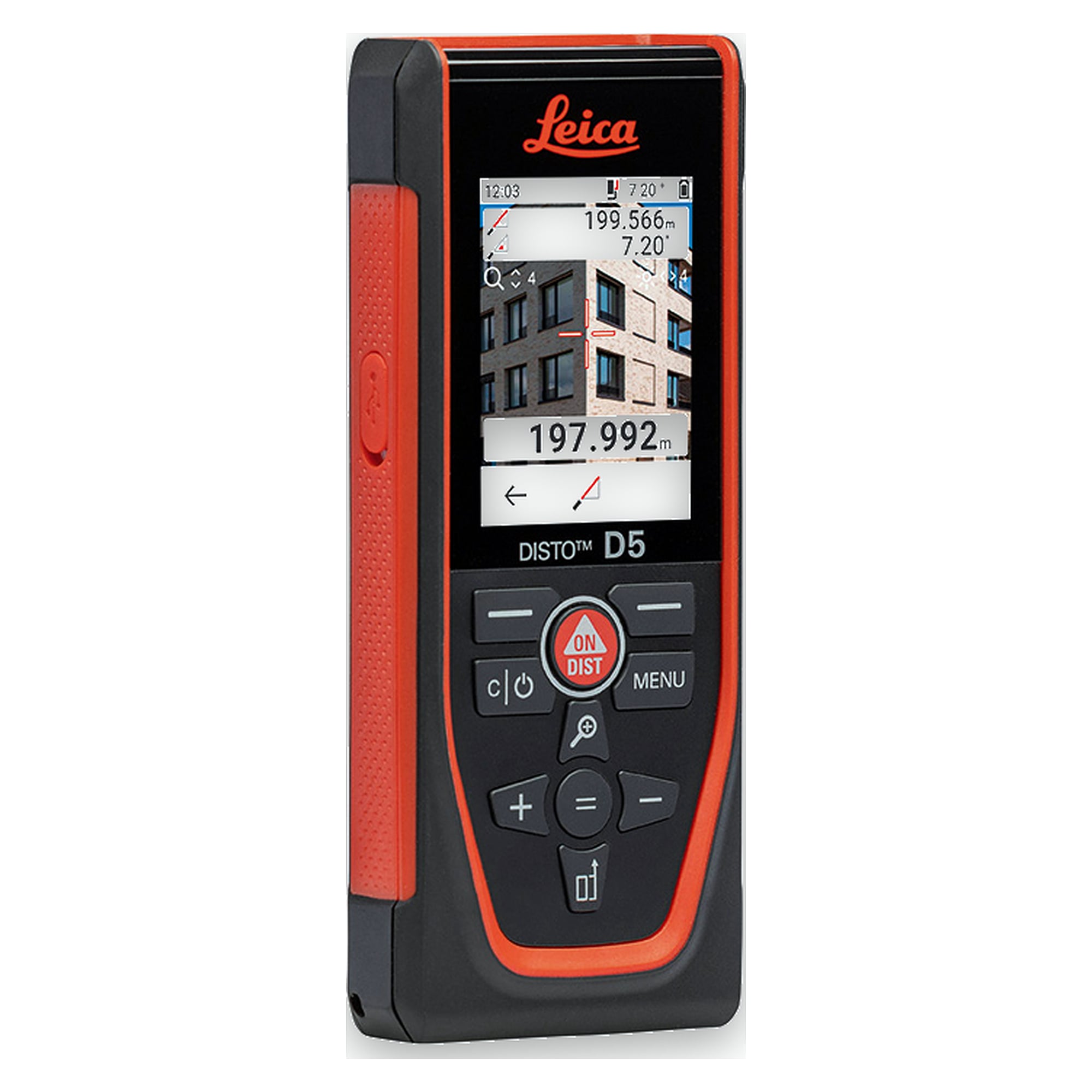 Laser-Entfernungsmesser 200 m mit digitalem Zielsucher und 4-fach Zoom - Leica DISTO D5