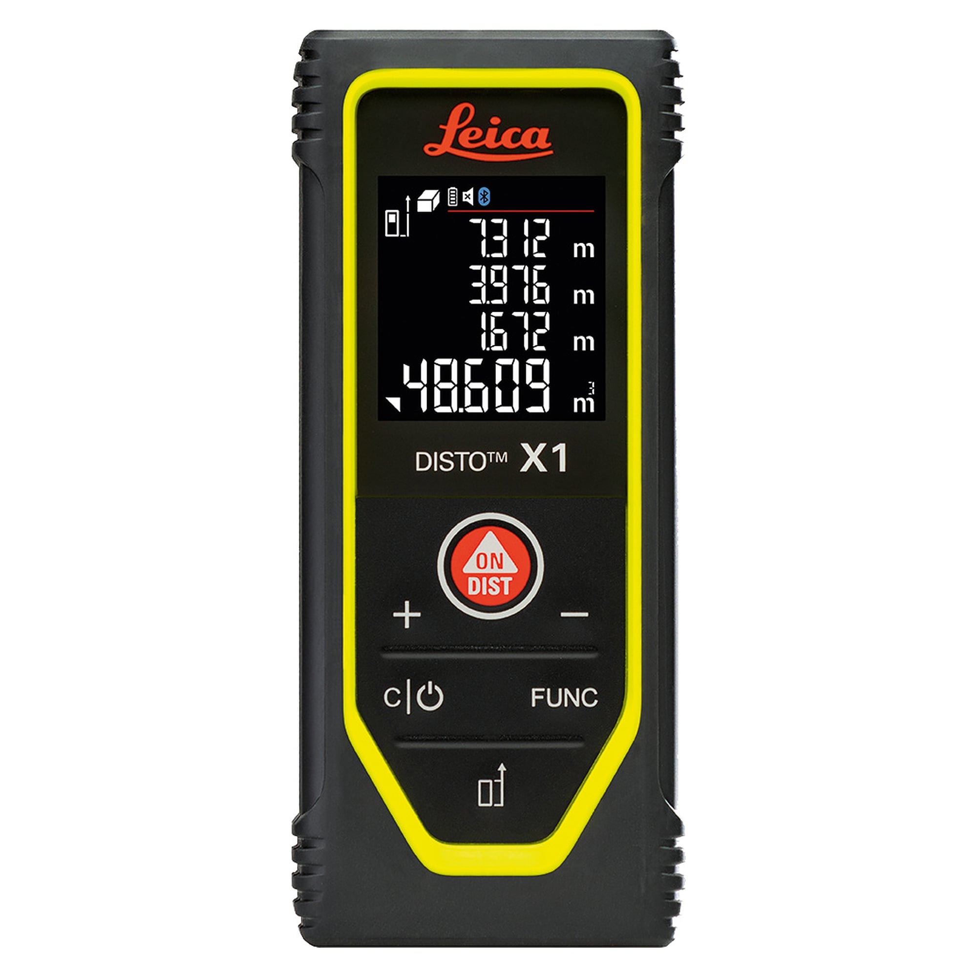 Télémètre laser 100 m IP65 avec NFC et Bluetooth, testé aux chutes - Leica DISTO X1