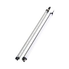 LED2WORK 110814-12. LEANLED LED Maschinenbeleuchtung, 520mm, weiße Abdeckung, 120° - 13W, 24V DC