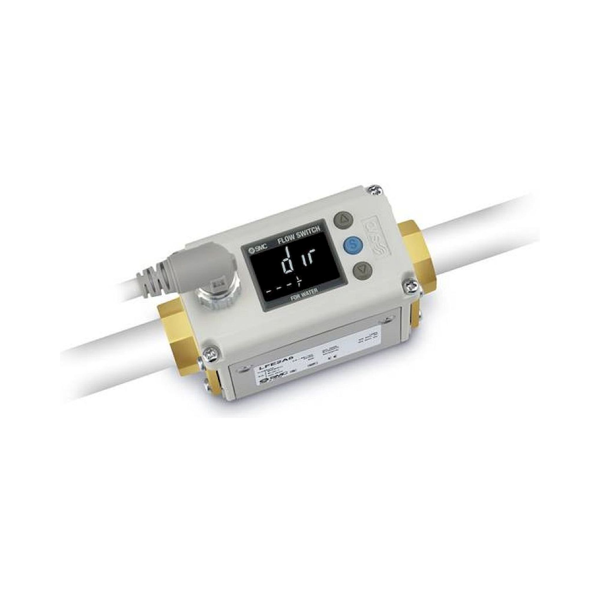 SMC LFE1C3F2. LFE, 3-colour Display, Electromagnetic Type Digital Flow Switch
