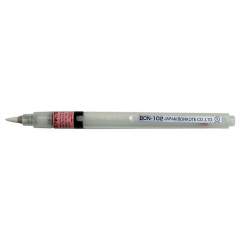 Lico BON-102S. Flux pen empty, nylon brush 10x2,5 mm