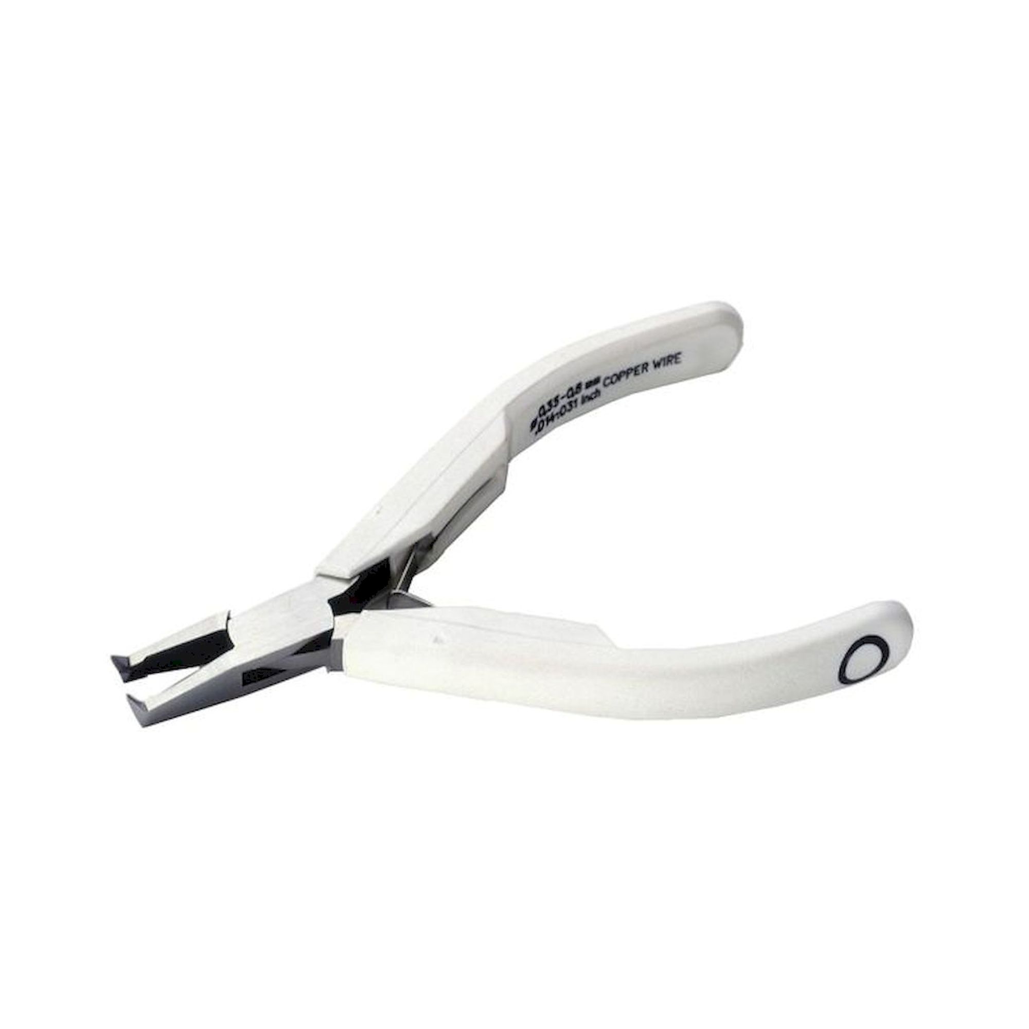 Lindström 7280. Diagonal end cutter, Supreme series, 45° inside angled, fine bevel, 0.2-0.8 mm