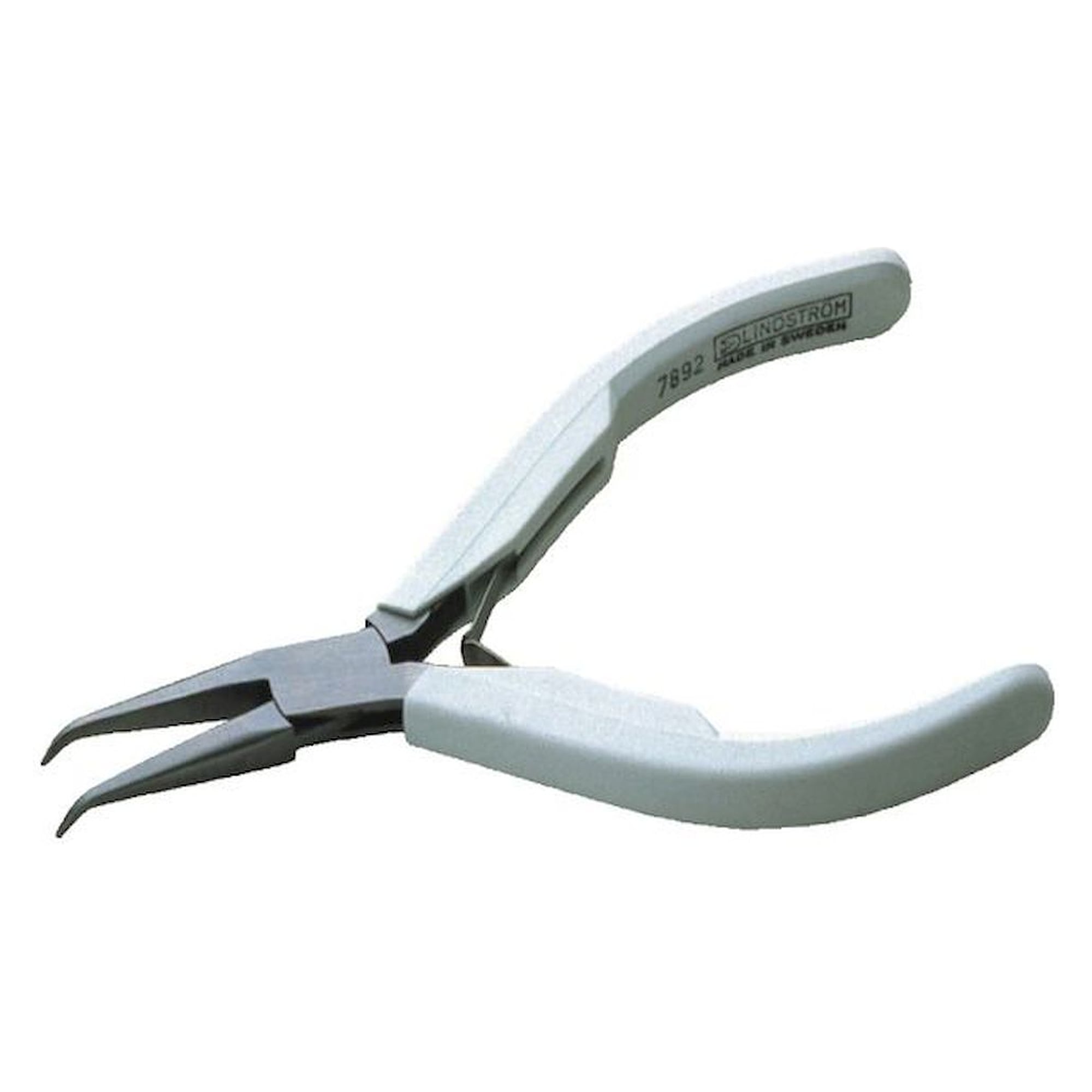 Lindström 7892. Snipe nose pliers, Supreme series, 60° angled, smooth surfaces