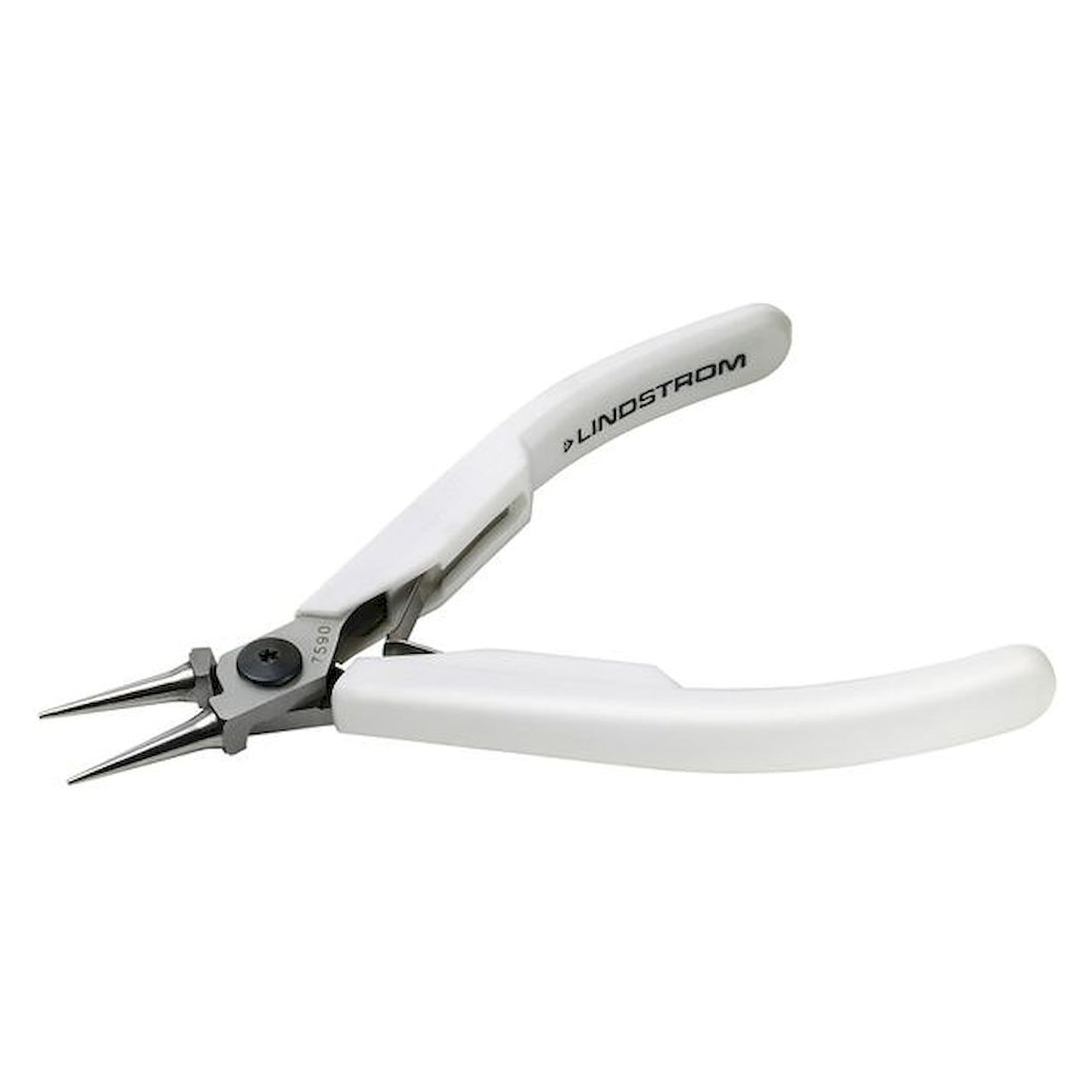 Lindström 7590 CO. Rundzange, Supreme-Serie, 120 mm, antistatisch, spitz/fein