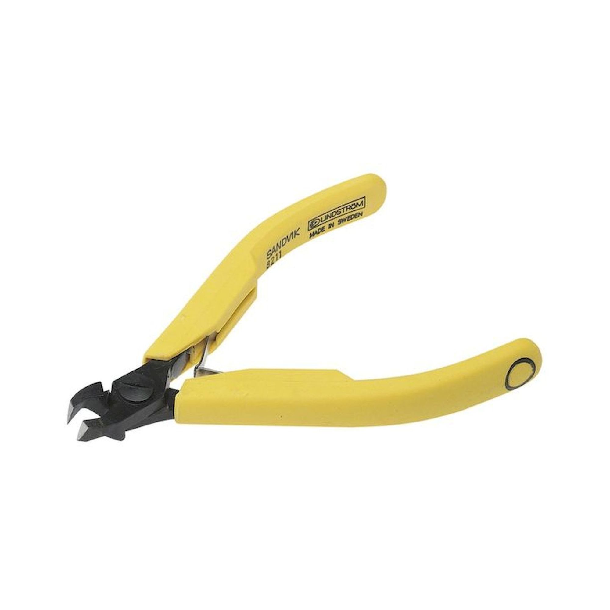 Lindström 8211. 20° oblique end cutter, 80 series, short jaws, fine bevel, 0.2-1.2 mm