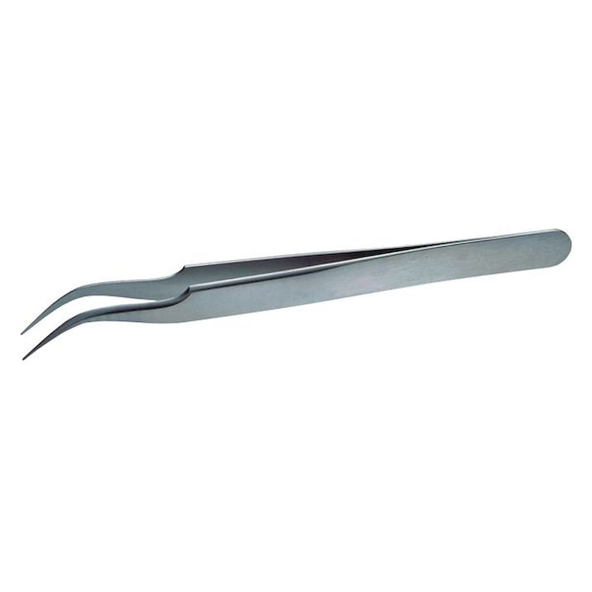 Lindström TL 7A-SA. Hochpräzisions Pinzette, feine/sichelförmige Spitzen, 140 mm