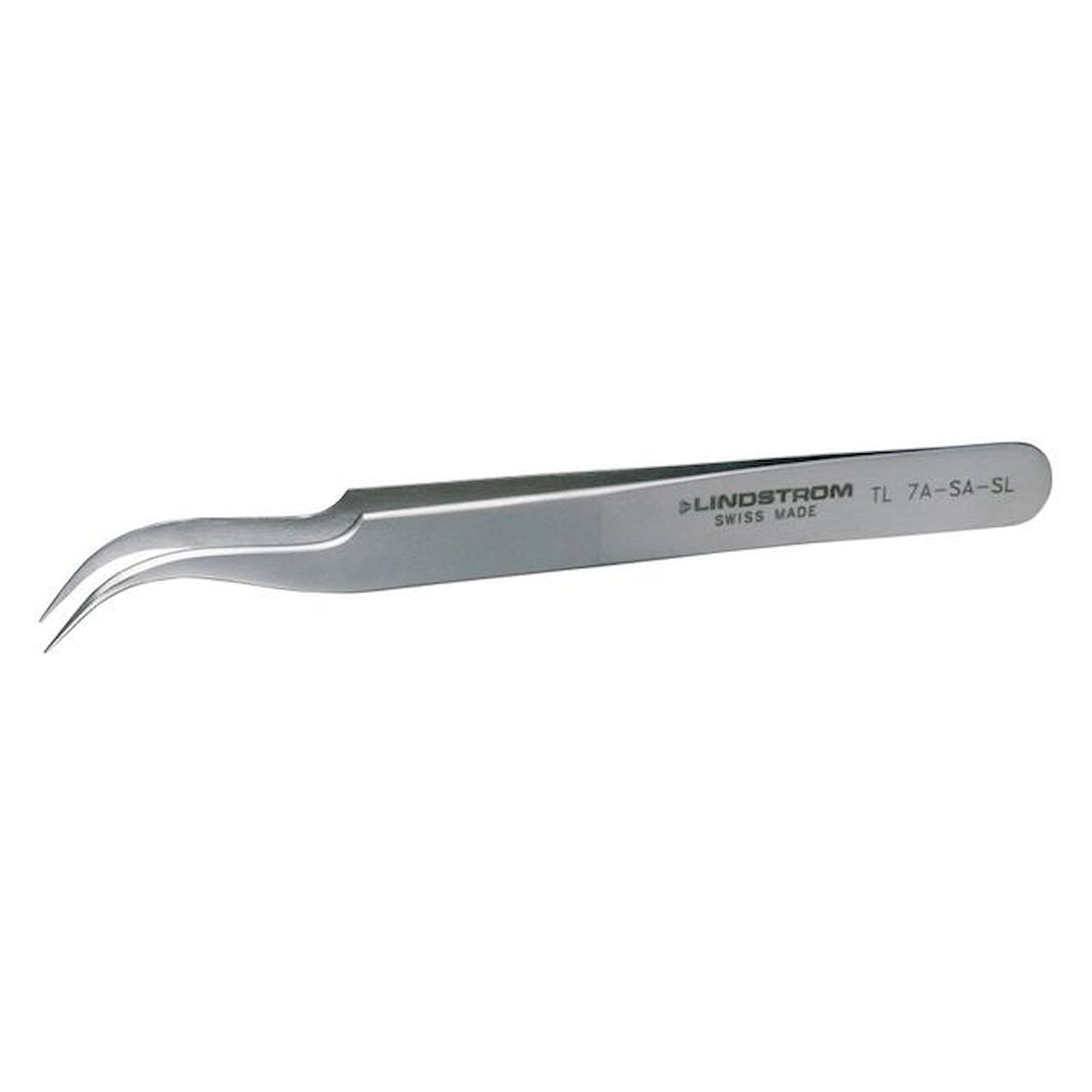 Lindström TL 7A-SA-SL. Pincette haute précision, Sline, fine / en forme de faucille, 115 mm