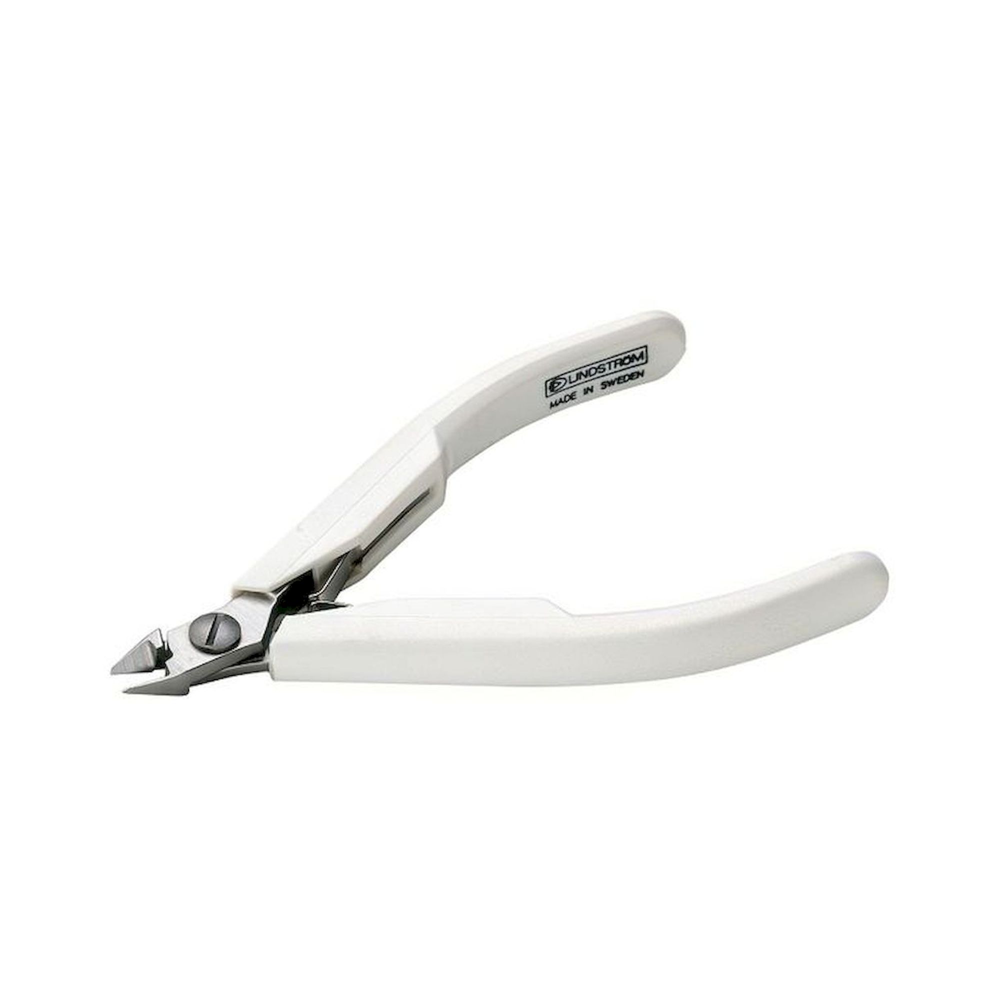 Lindström 7190 CO. Side cutters, Supreme series, pointed jaws, antistatic, with bevel, 0.2-1 mm