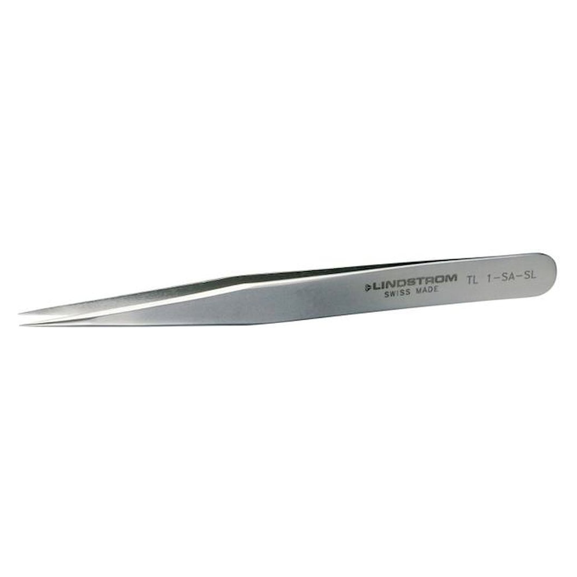 Lindström TL 1-SA-SL. High precision tweezers, Sline, fine, 120 mm