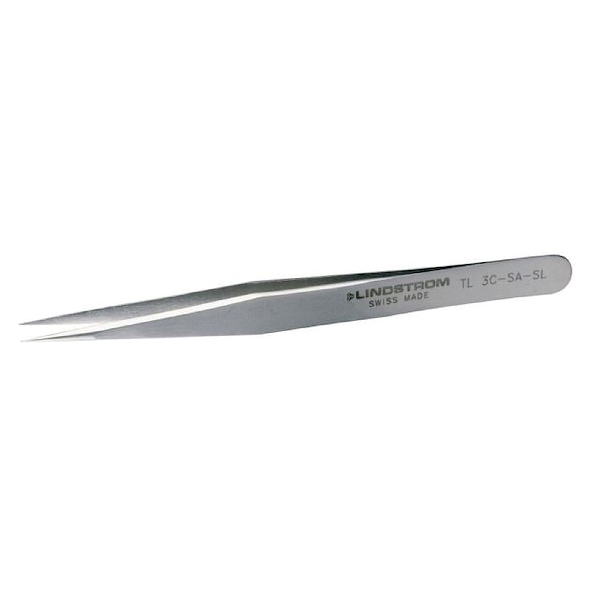 Lindström TL 3C-SA-SL. High precision tweezers, Sline, sharp, 110 mm