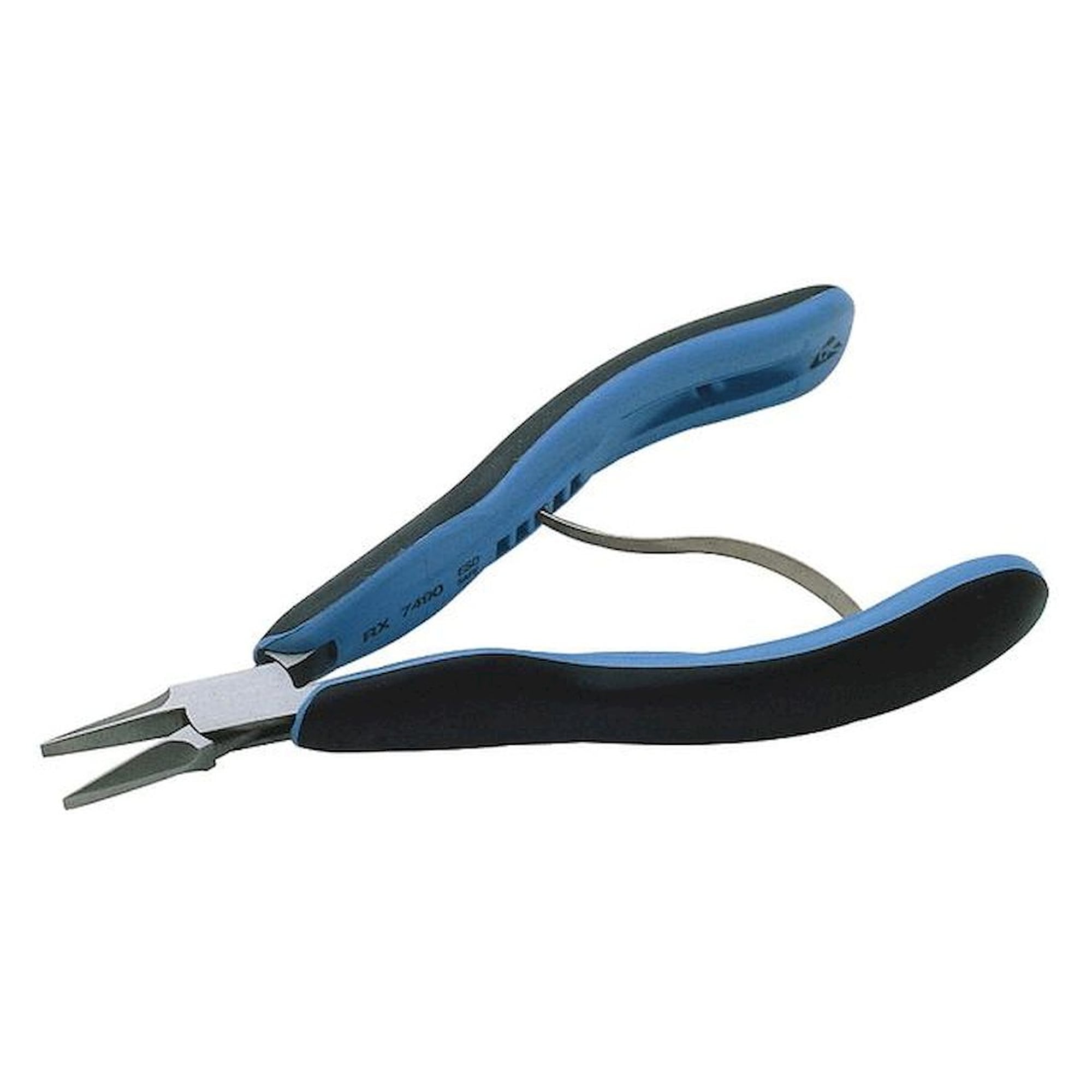 Lindström RX 7490. ESD flat nose pliers, RX series, 20 mm jaws, ro withed