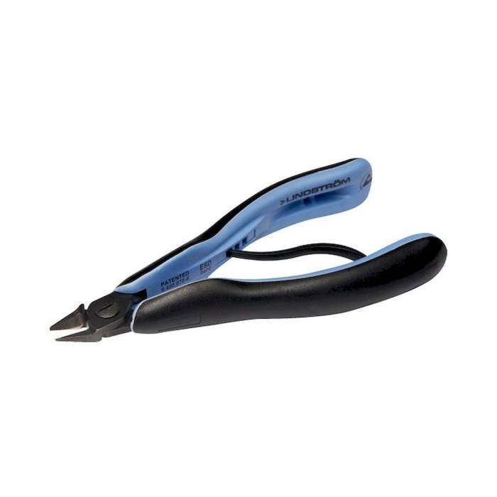 Lindström RX 8157. Ergo precision side cutters ESD, flattened head, M
